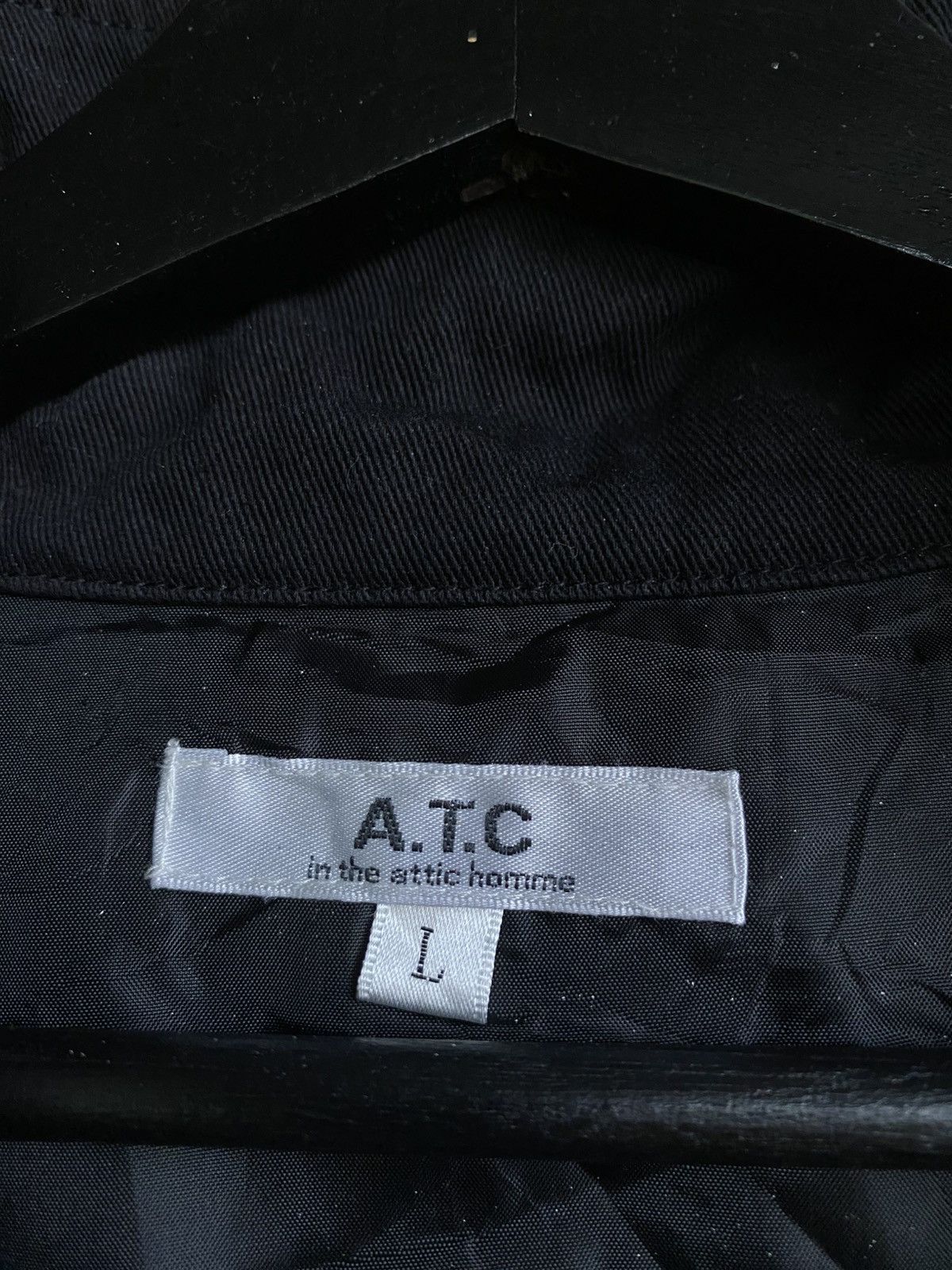 In The Attic A.T.C Pleasure-Seekers Graphic Zip Jacket Black Streetwear Size US L / EU 52-54 / 3 - 10 Thumbnail