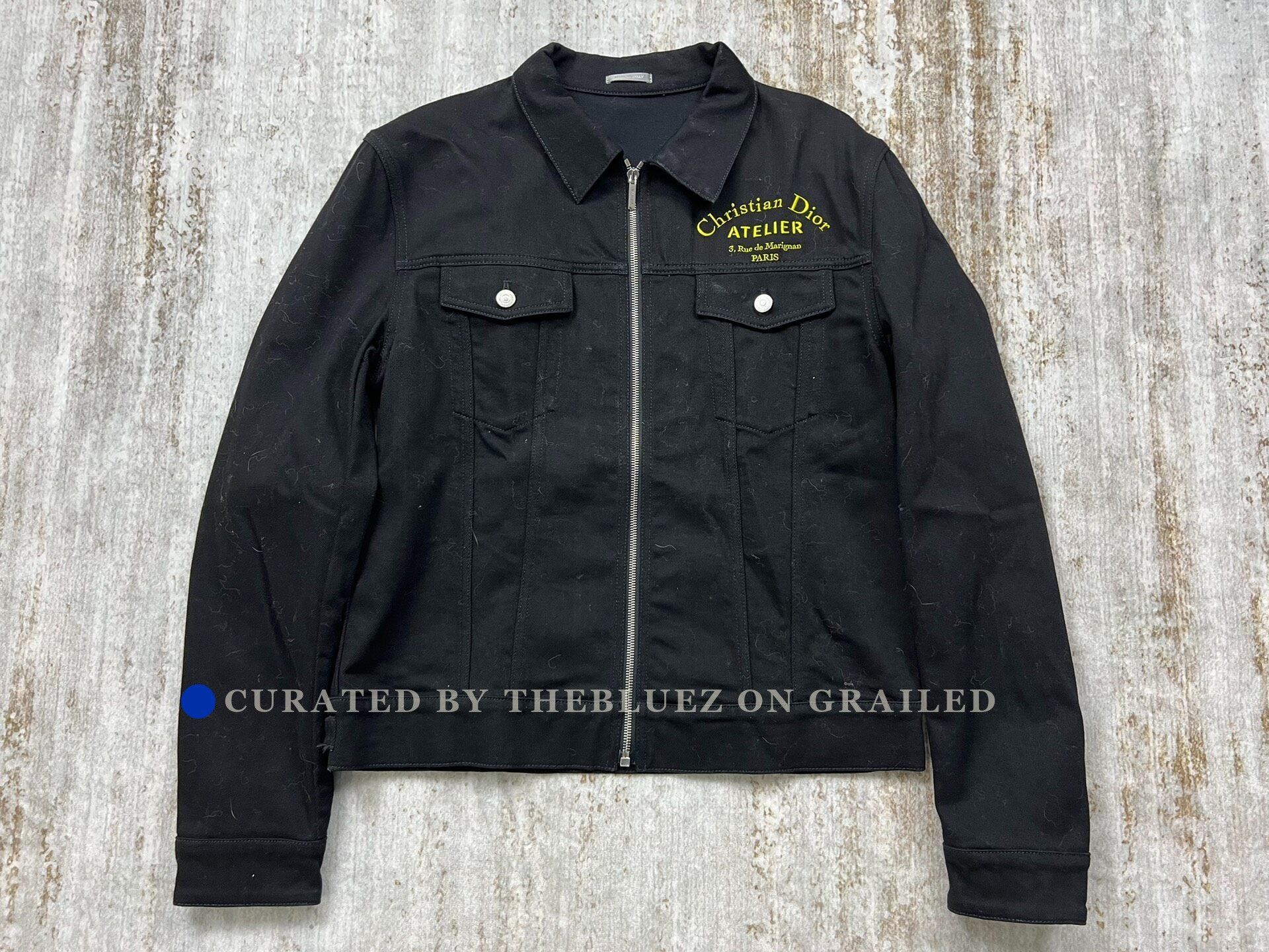 Dior Dior Flame Slogan Embroidered Zip Jacket Size US L / EU 52-54 / 3 - 1 Thumbnail