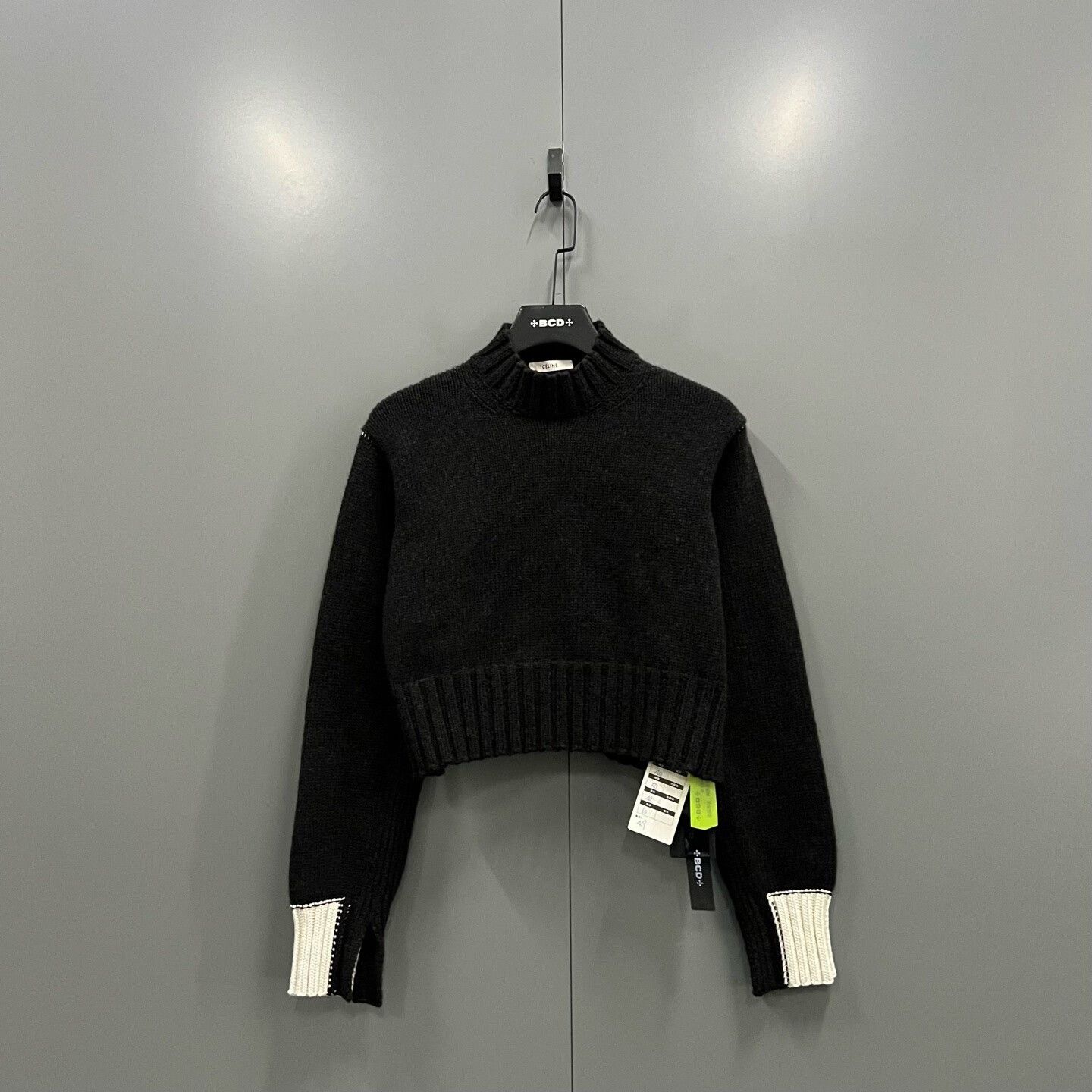 Celine Celine Knit Black Sweater XS Women Size XS / US 0-2 / IT 36-38 - 1 Thumbnail