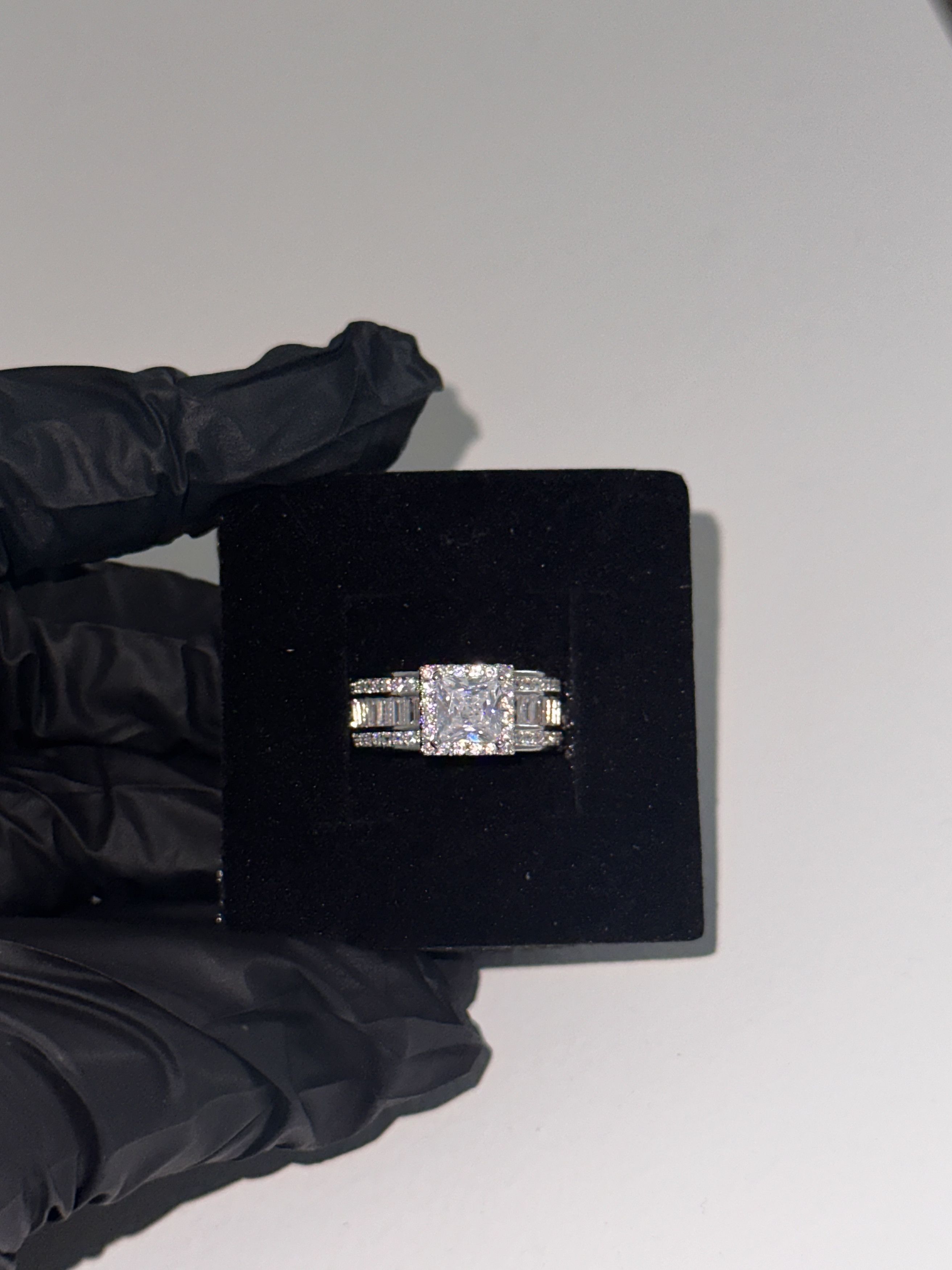 Other Iced Out Engagement Ring Size ONE SIZE - 1 Thumbnail