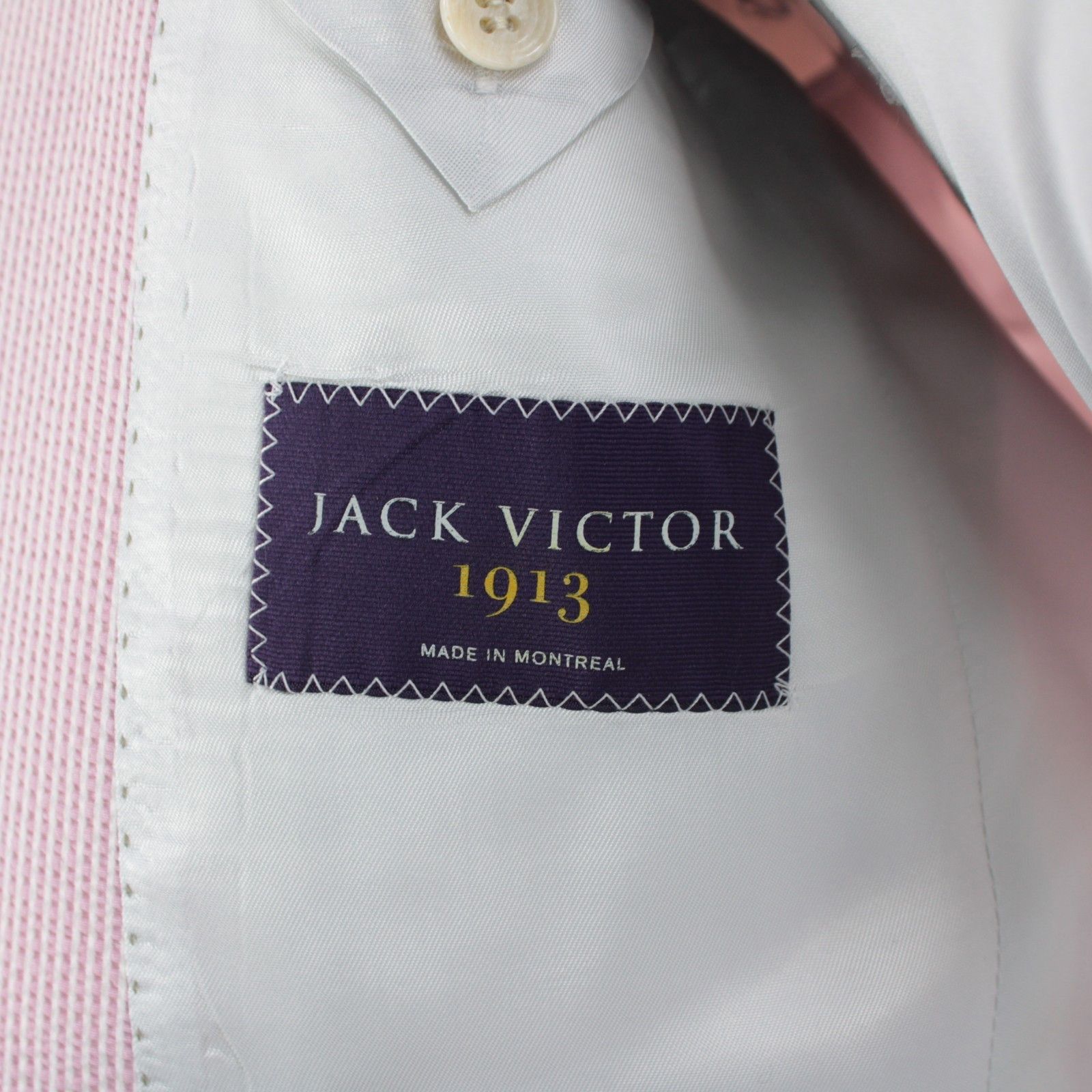 Jack Victor Jack Victor Suit Size US 38 Regular in Pink Size 38R - 9 Thumbnail