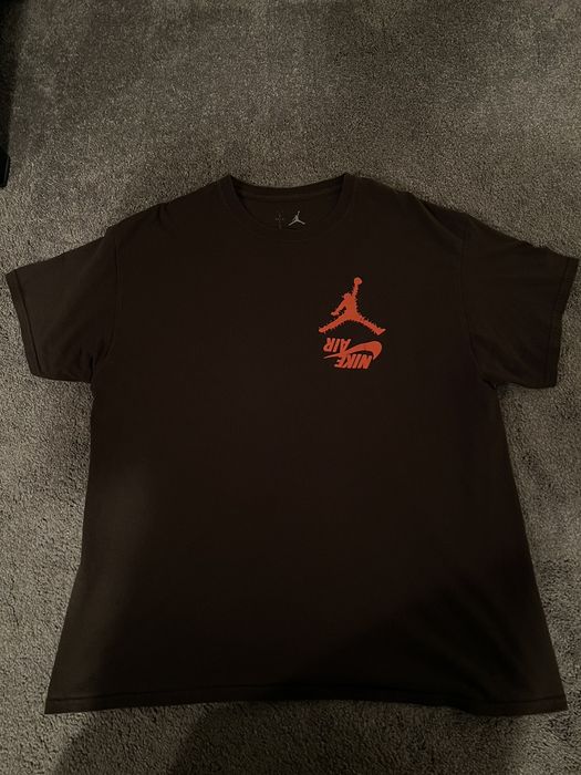 travis scott jordan cactus jack highest t shirt brown