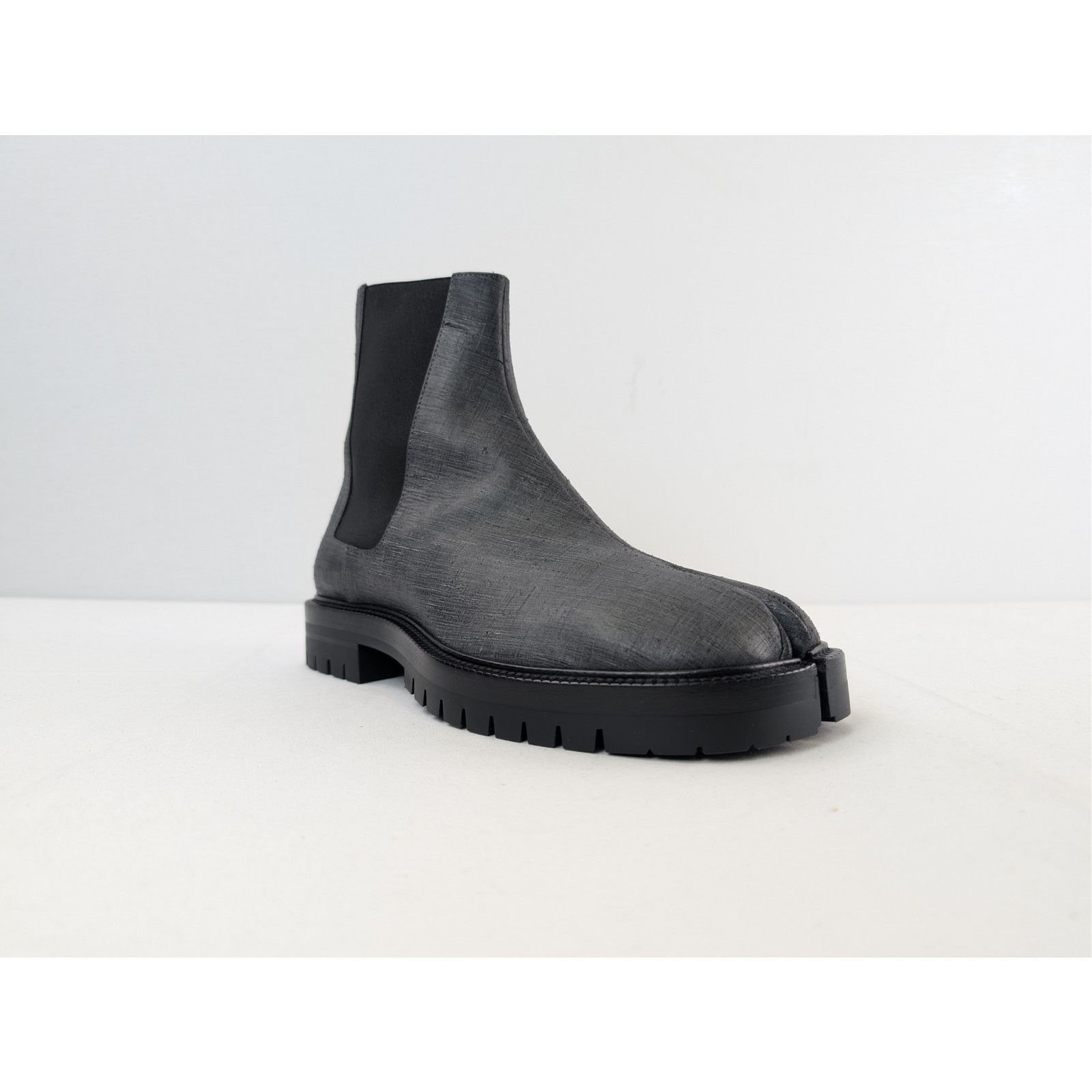 Maison Margiela o1rshd1 Tabi County Chelsea Boots in Black Size US 9 / EU 42 - 3 Thumbnail
