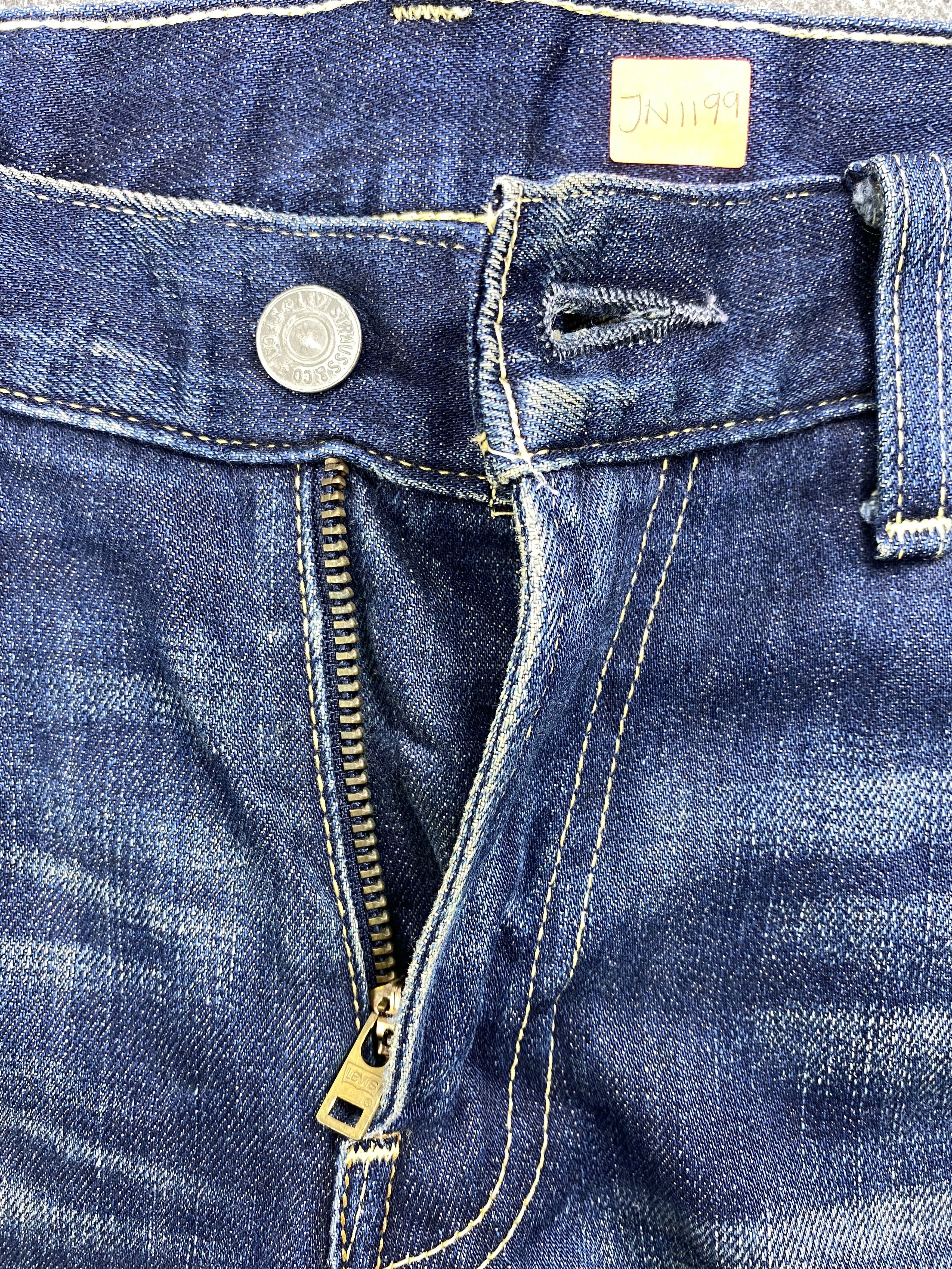 Levi's Blue Distressed Vintage Levi's 502 29x29 Denim -JN1199 Size US 29 - 6 Thumbnail