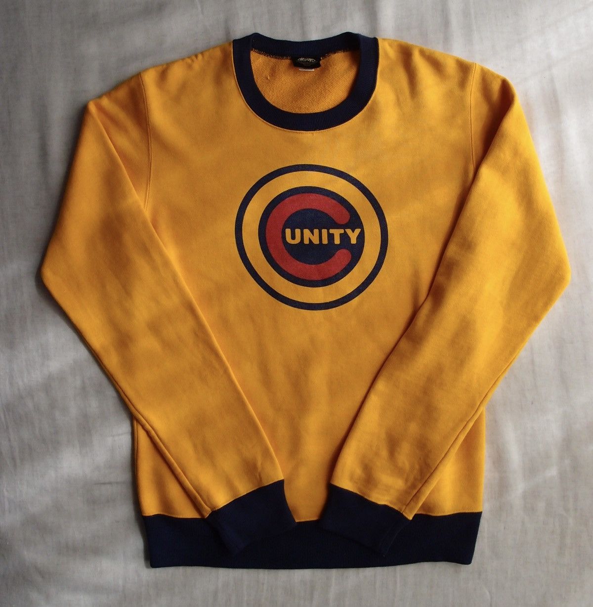 Hysteric Glamour OZONE COMMUNITY UNITY Sweatshirt Mustard Yellow Size M Size US M / EU 48-50 / 2 - 1 Thumbnail