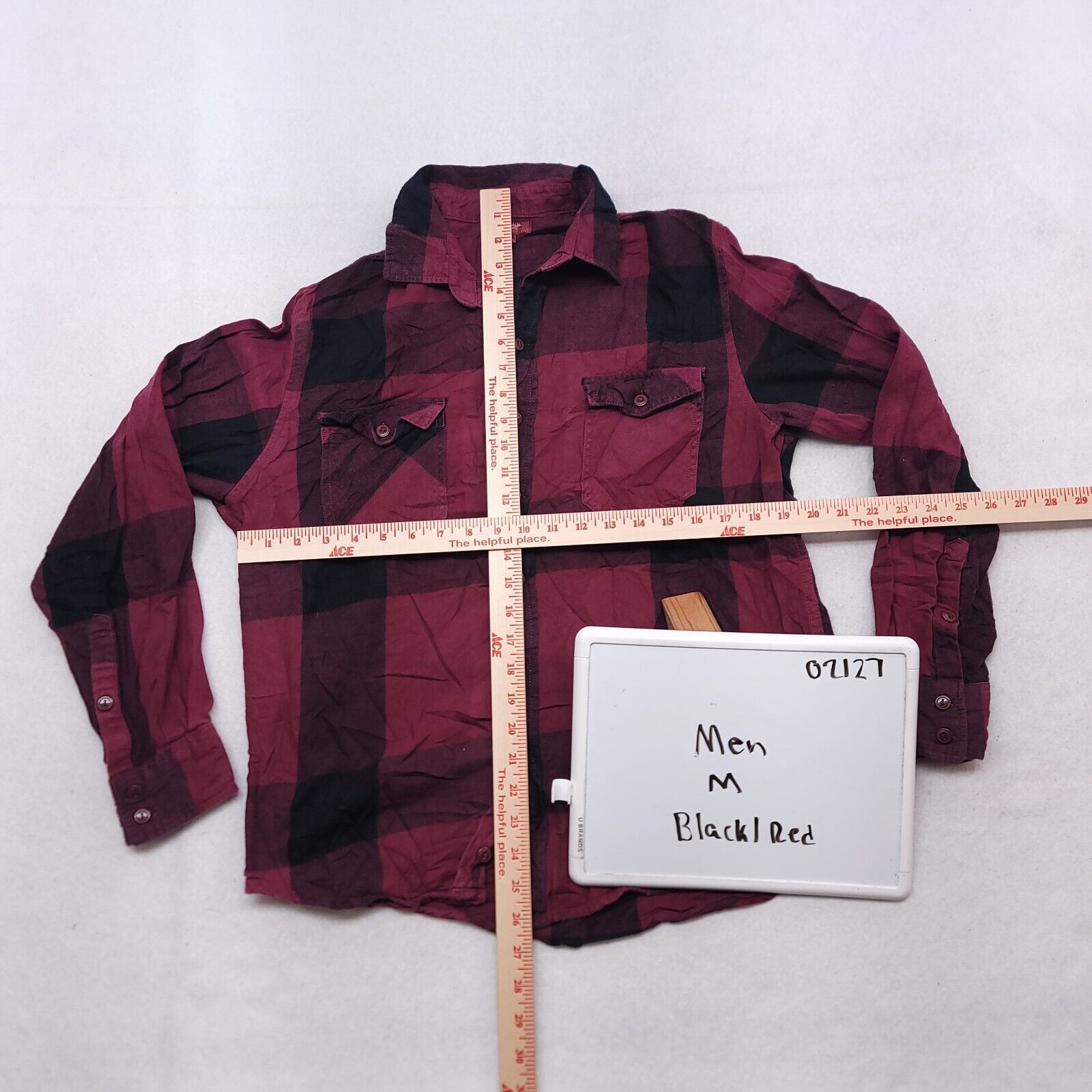 Arizona Jean Co. Arizona Jean Co Buffalo Check Flannel Shirt Mens Size M Red Size US M / EU 48-50 / 2 - 6 Thumbnail