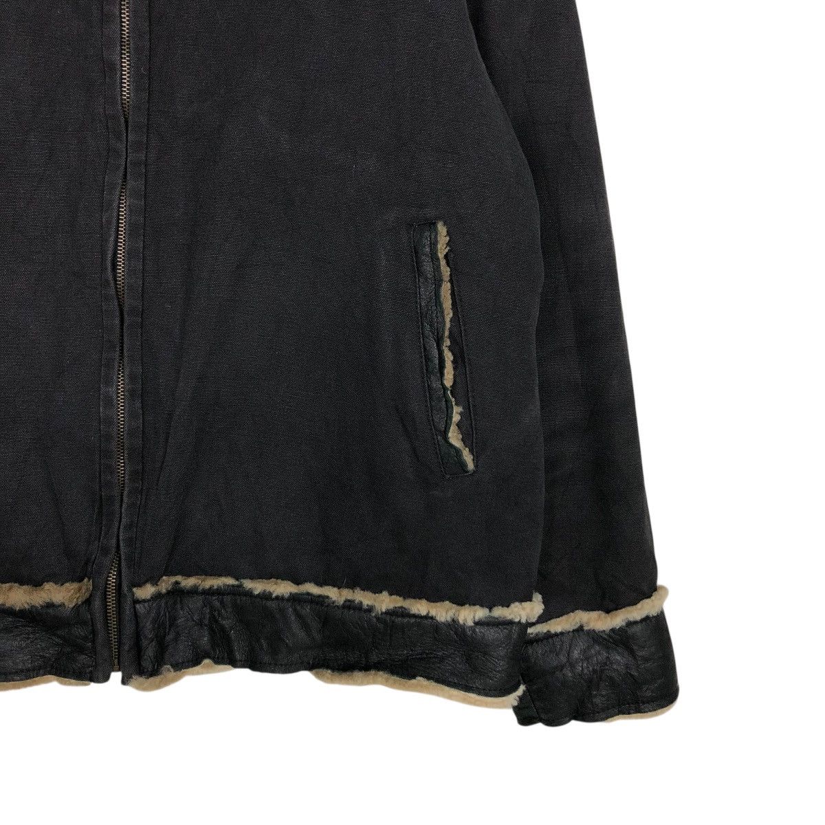 Beams Japan 🔥VINTAGE CHORE JACKET BEAMS MINK FUR BLANKET ISSEY MIYAKE Size US L / EU 52-54 / 3 - 7 Thumbnail