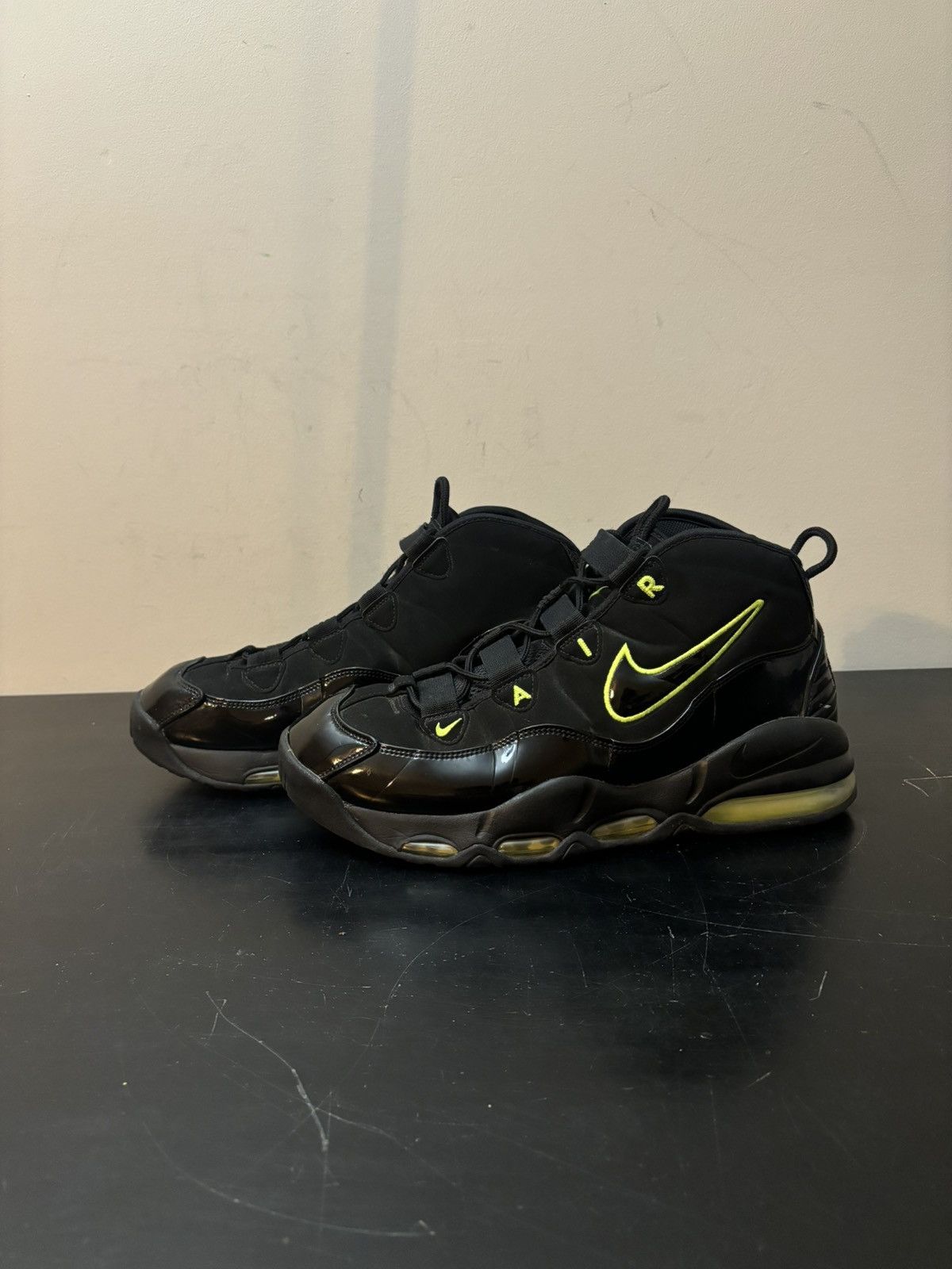 Nike Nike Air Max Uptempo 95 Black Volt Size US 12 / EU 45 - 1 Thumbnail