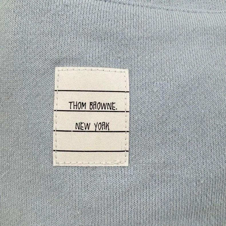 Thom Browne Thom Browne Light blue four-bar knitted color striped card Size XS / US 0-2 / IT 36-38 - 5 Thumbnail