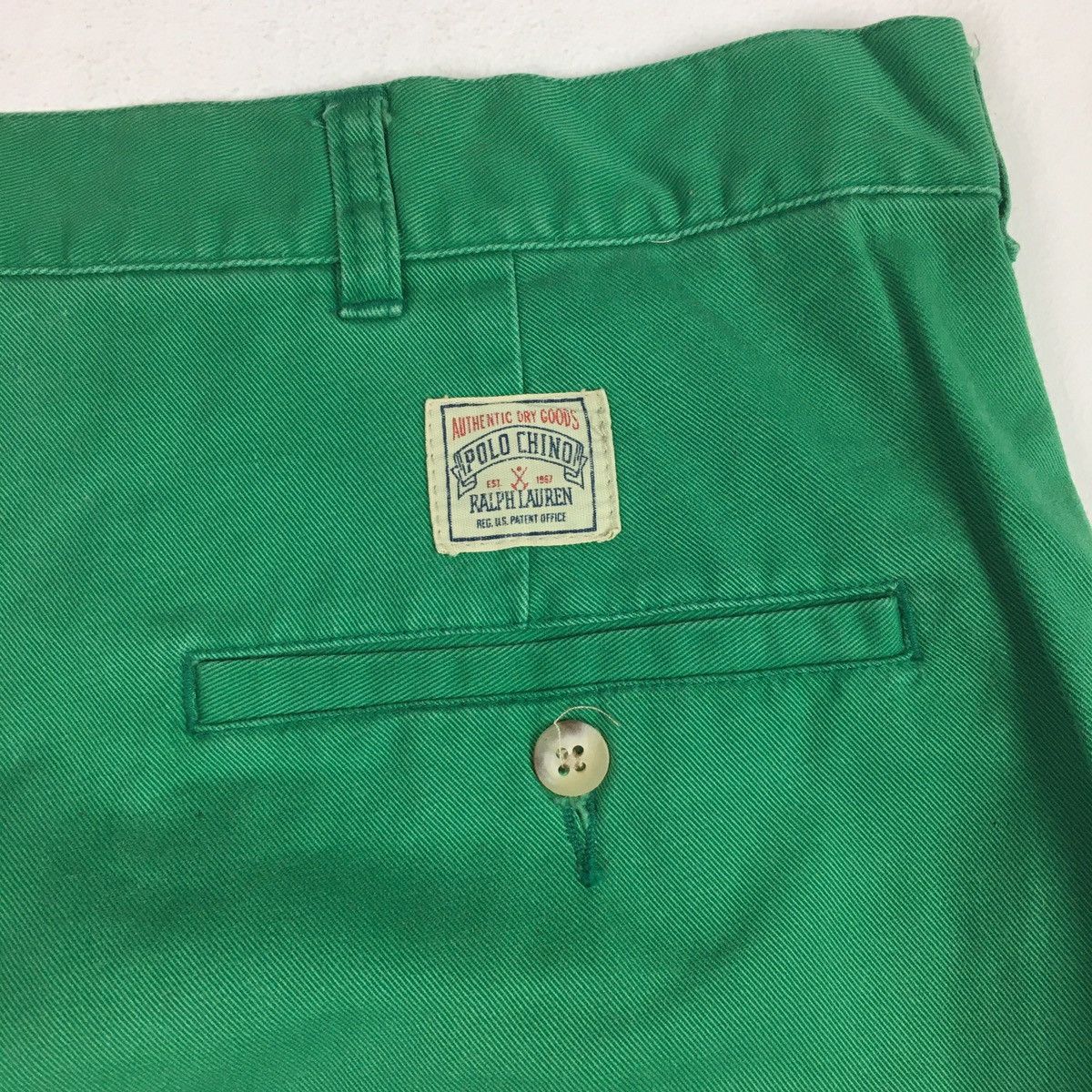 Polo Ralph Lauren Vintage Polo Chino Ralph Lauren Green Trouser Size US 40 / EU 56 - 6 Thumbnail