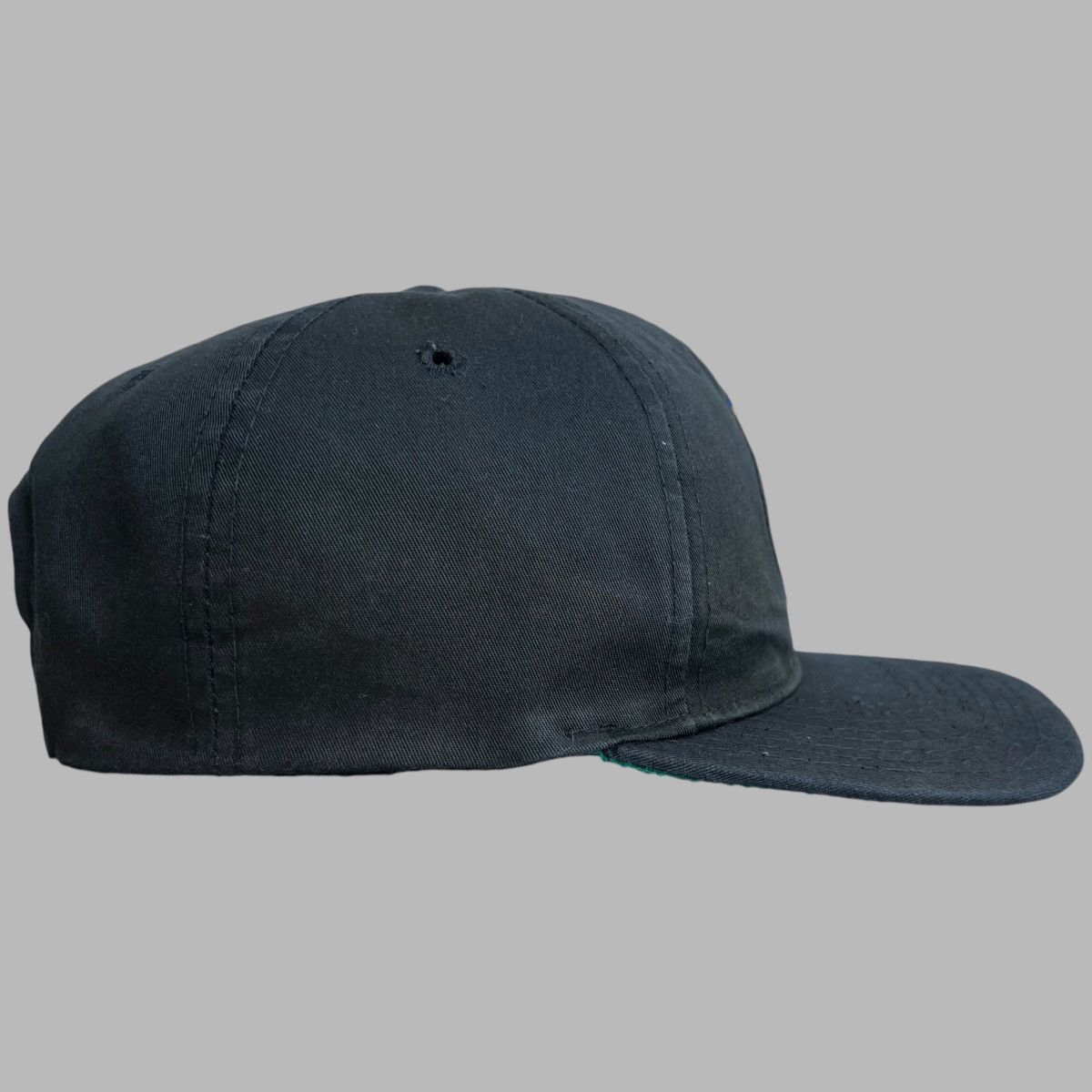 NFL × Starter × Vintage Vintage 1990s NFL Los Angeles Rams Helmet Black Starter Hat Size ONE SIZE - 2 Thumbnail