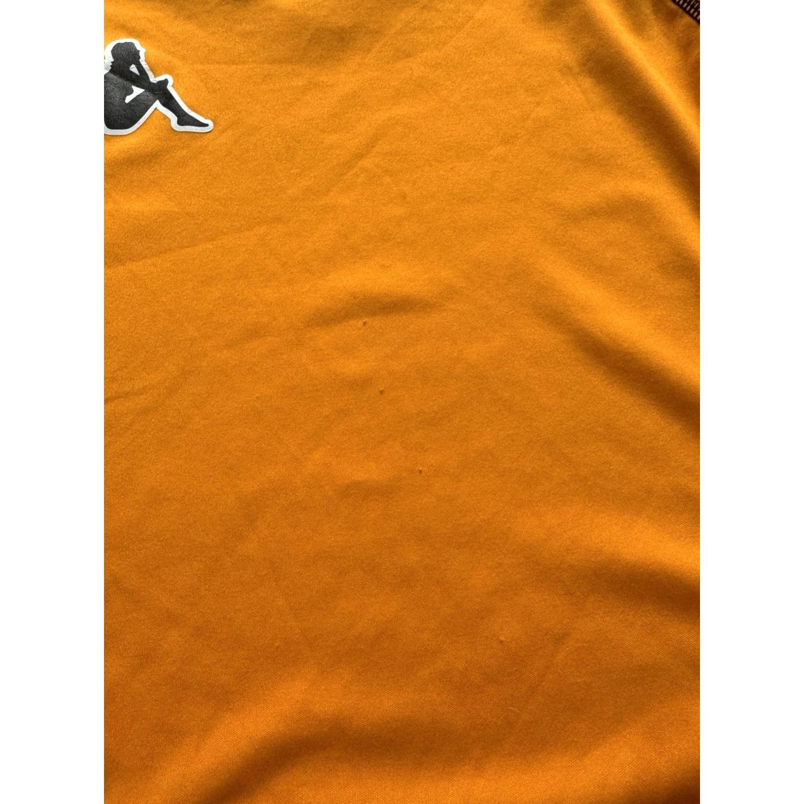 Nike KAPPA Long Sleeve GK GOALKEEPER FOOTBALL SHIRT SOCCER JERSEY Orange M Shirt Mens Size US M / EU 48-50 / 2 - 6 Thumbnail