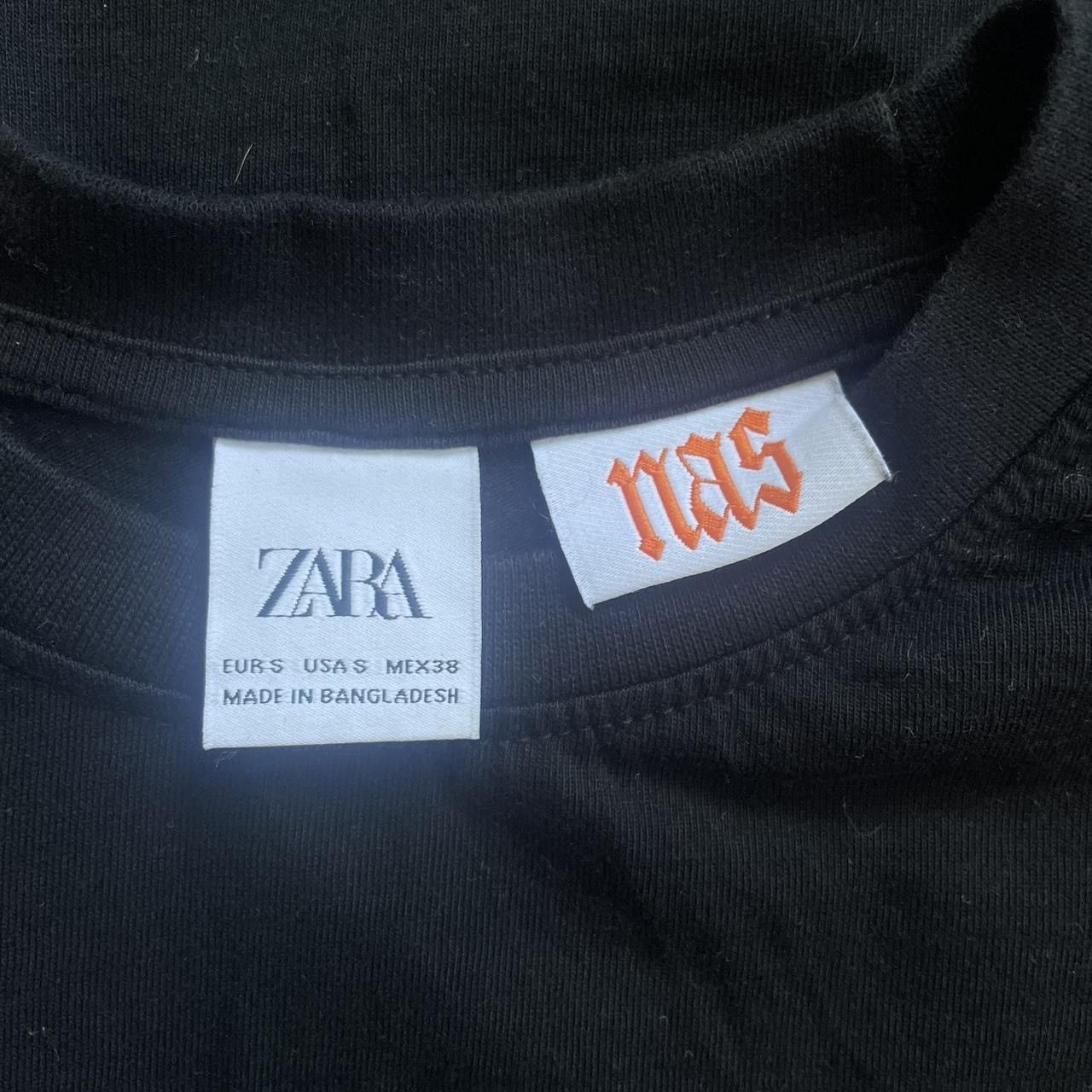 Zara Zara x Nas Graphic Print T-Shirt Size US S / EU 44-46 / 1 - 5 Thumbnail