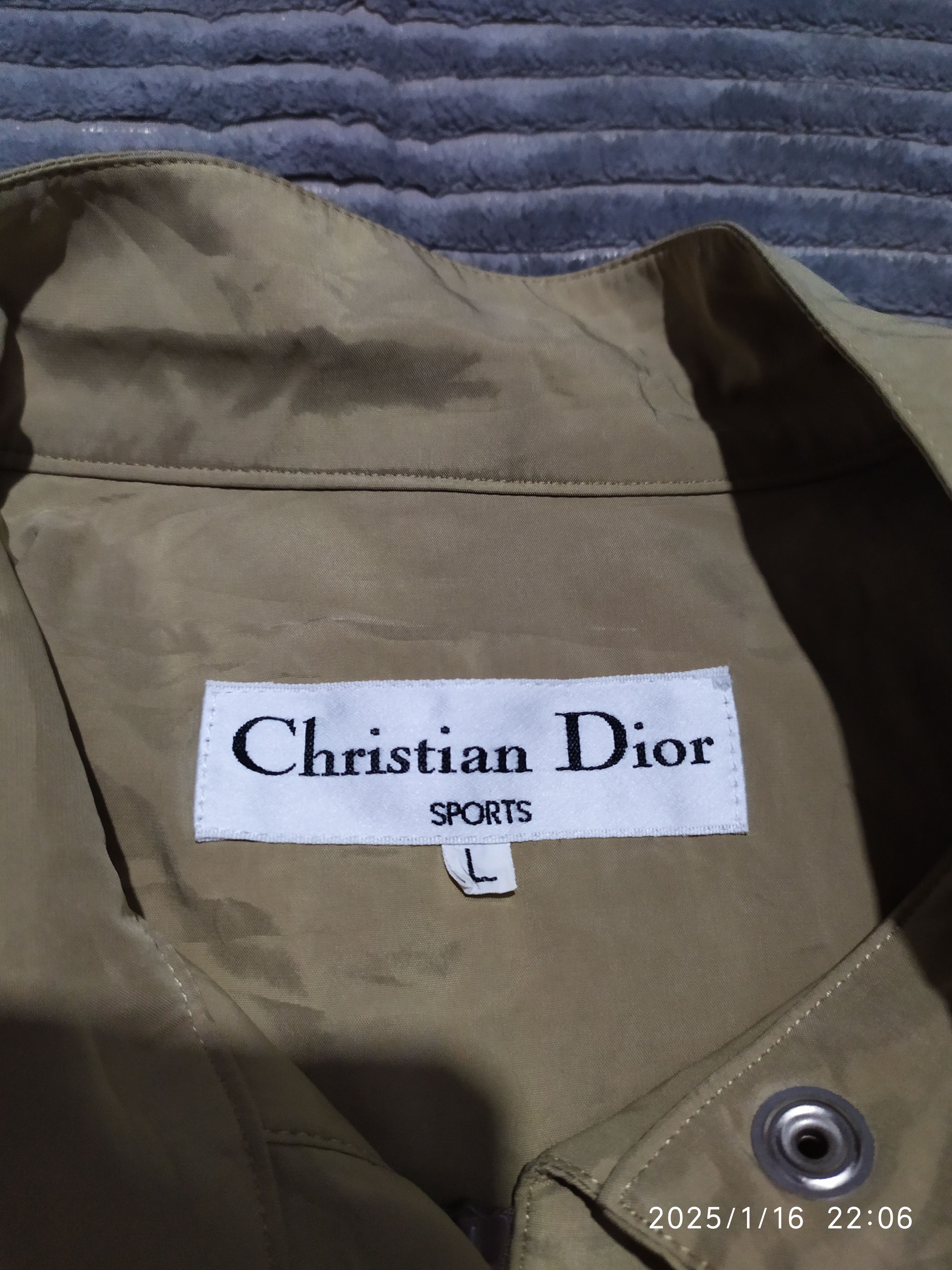 Christian Dior Monsieur × Dior × Vintage Vintage Christian Dior Sports Jacket Size US L / EU 52-54 / 3 - 3 Thumbnail