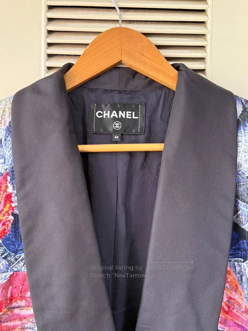 Chanel Chanel 18K Forest Series Corduroy Leaves Jacket Size S / US 4 / IT 40 - 3 Thumbnail