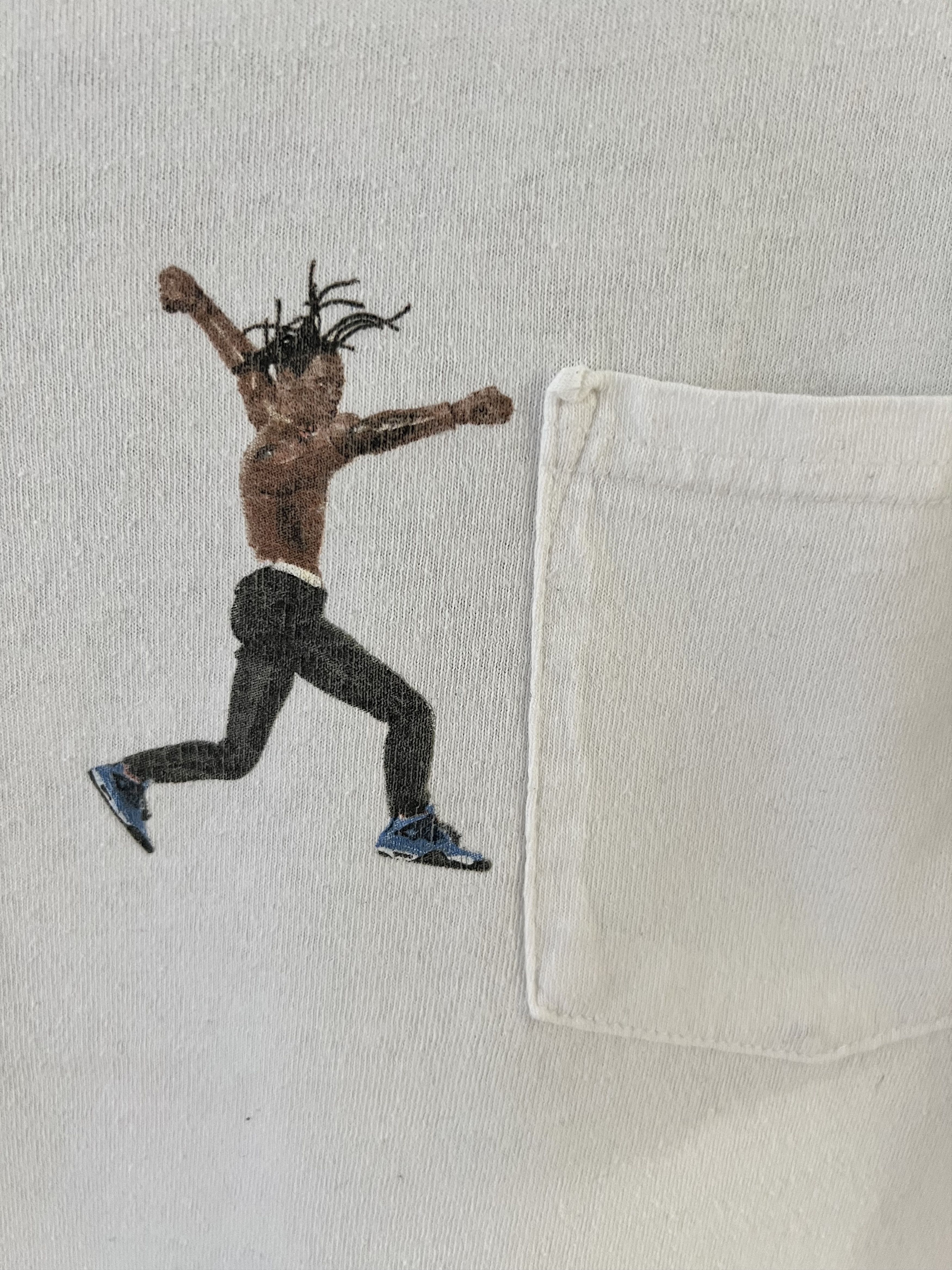 Travis Scott × Virgil Abloh ASTROWORLD pocket tee Size US L / EU 52-54 / 3 - 4 Thumbnail