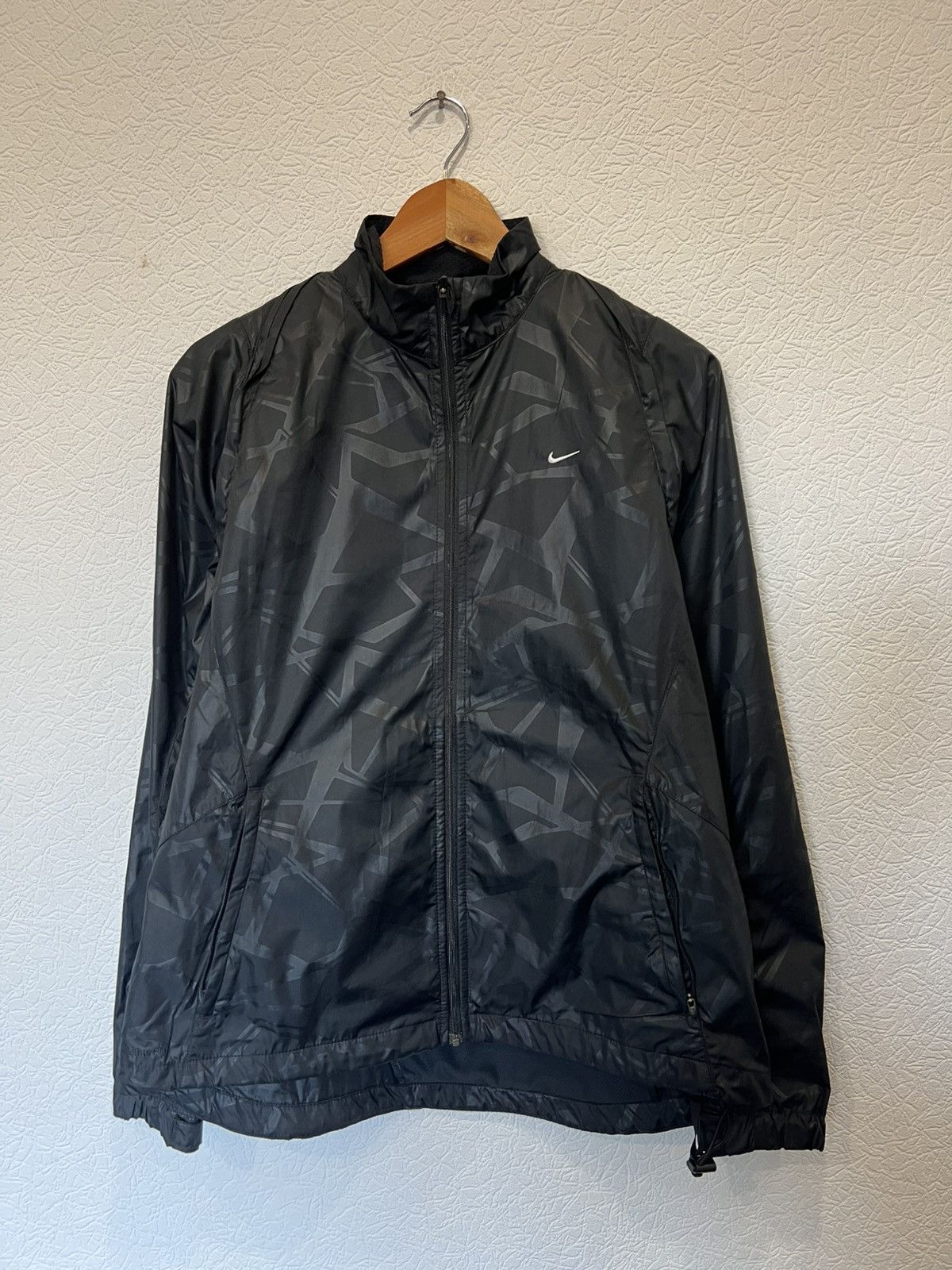 Nike Nike Running Jacket Mens Black Size US L / EU 52-54 / 3 - 1 Thumbnail