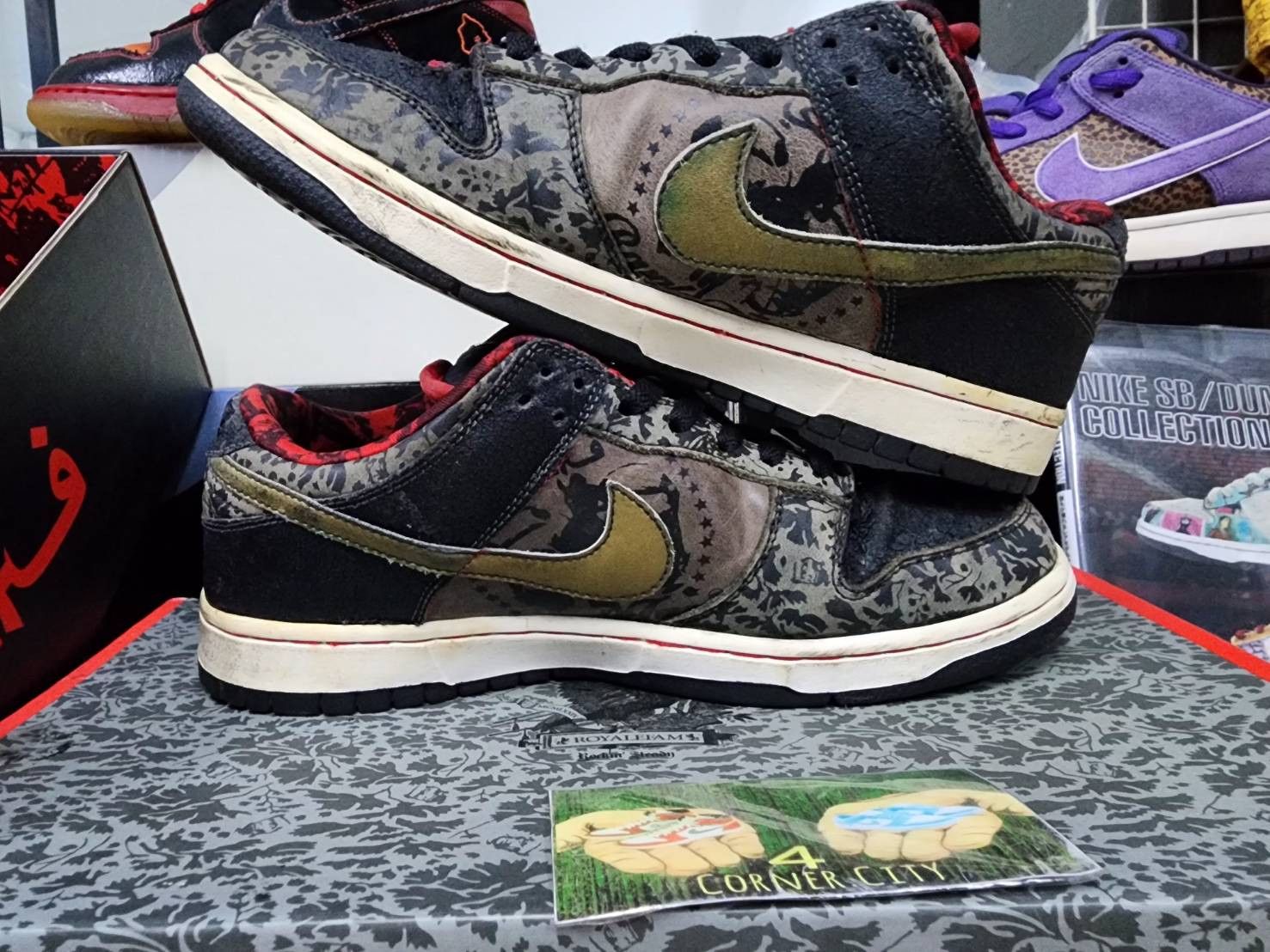 Nike Nike Sb Dunk Low SBTG F&F Box Size US 9.5 / EU 42-43 - 7 Thumbnail
