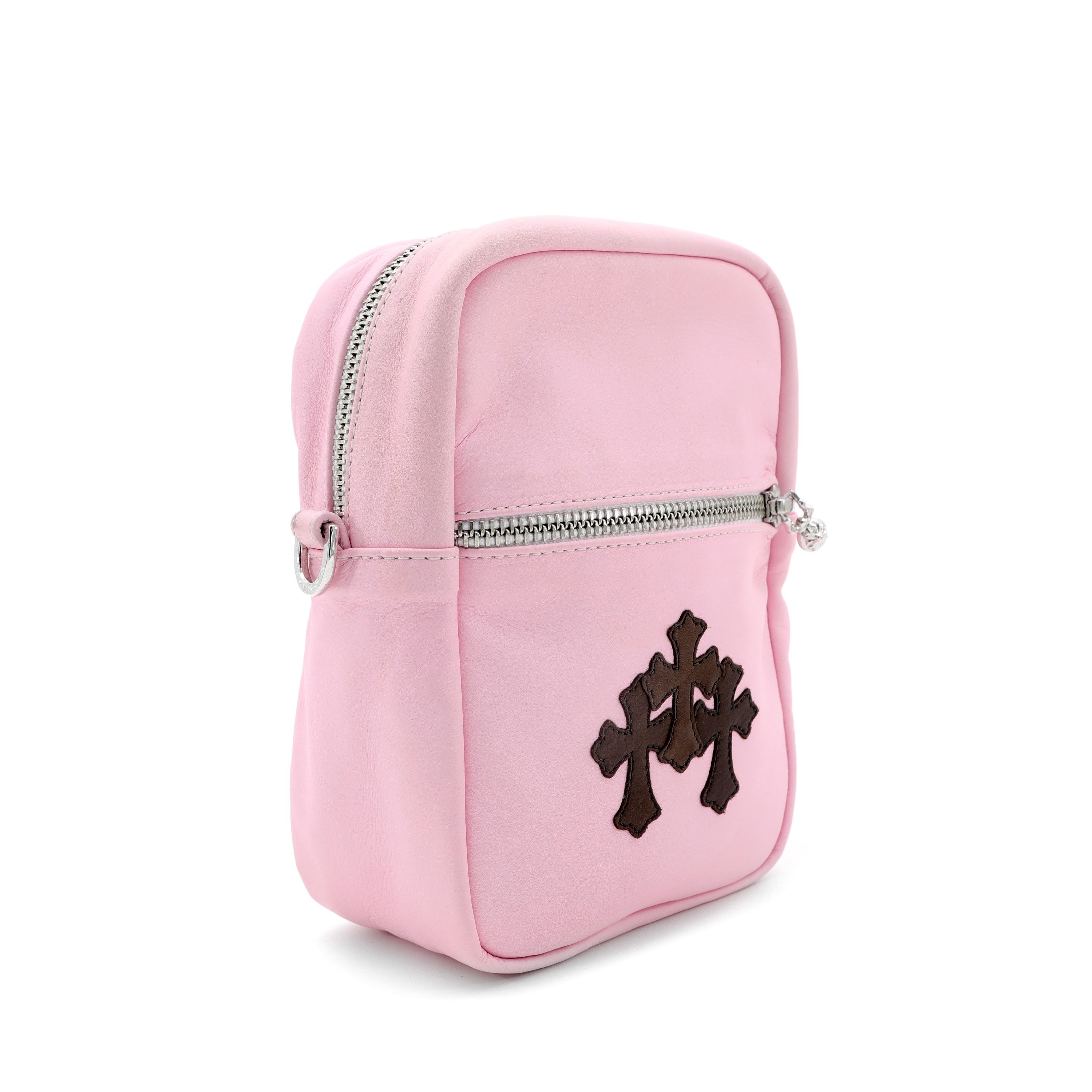Chrome Hearts Taka Mini Cross Patch Pink Leather Bag Size ONE SIZE - 4 Thumbnail