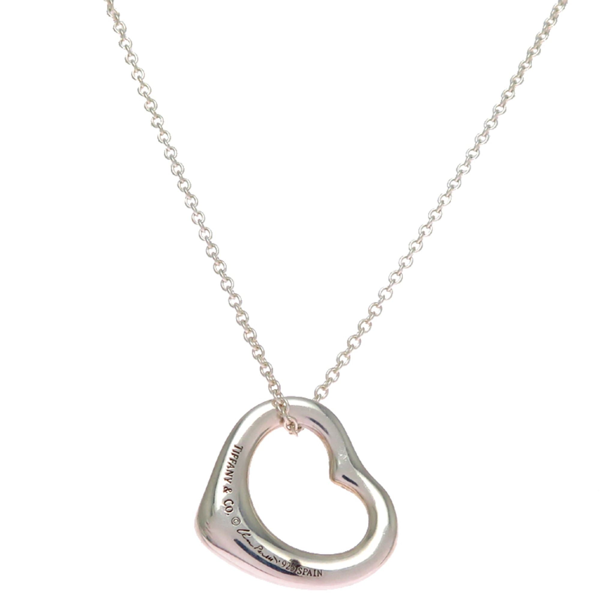 Tiffany & Co. Tiffany & Co. Open Heart Women's Necklace, Sterling Silver 925 Size ONE SIZE - 1 Thumbnail