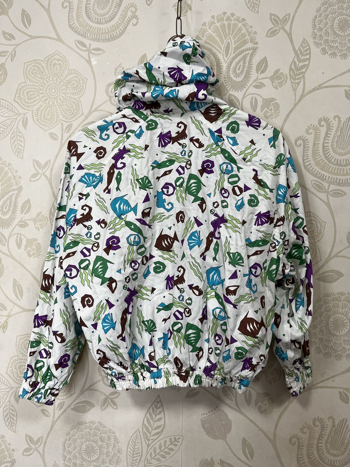 Ellesse × Vintage Vintage Ellesse Over Printed Hoodie Size M / US 6-8 / IT 42-44 - 4 Thumbnail