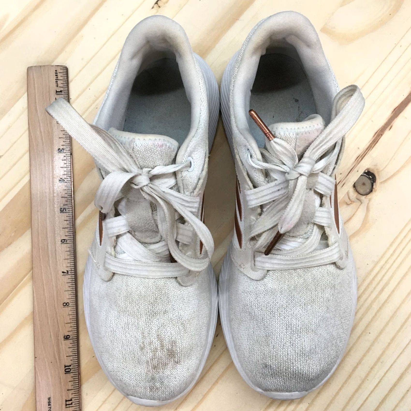 Adidas adidas Sneakers Womens White Edge Lux Running Whtie Low Lace Athletic EF7035 Size US 9 / IT 39 - 6 Thumbnail