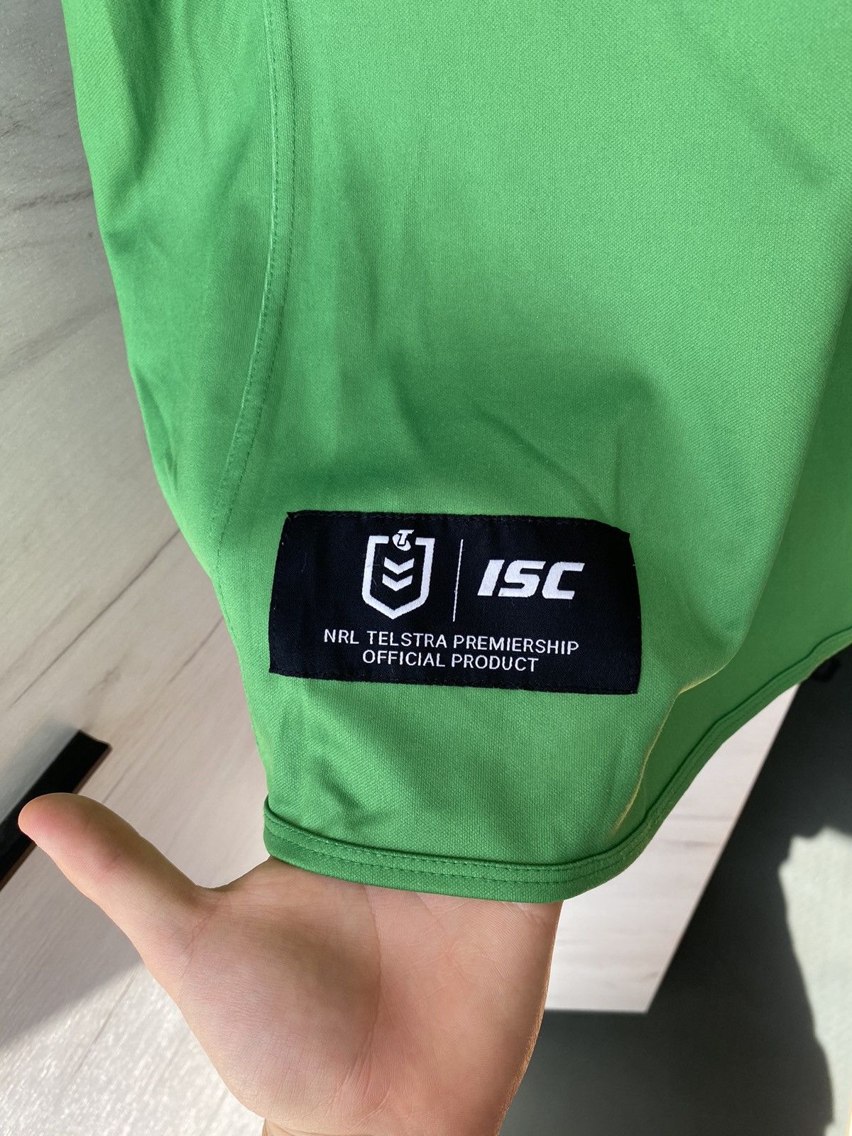 Other Canberra Raiders Jersey Green 20-21 NRL Rugby League Home Size US XL / EU 56 / 4 - 3 Thumbnail