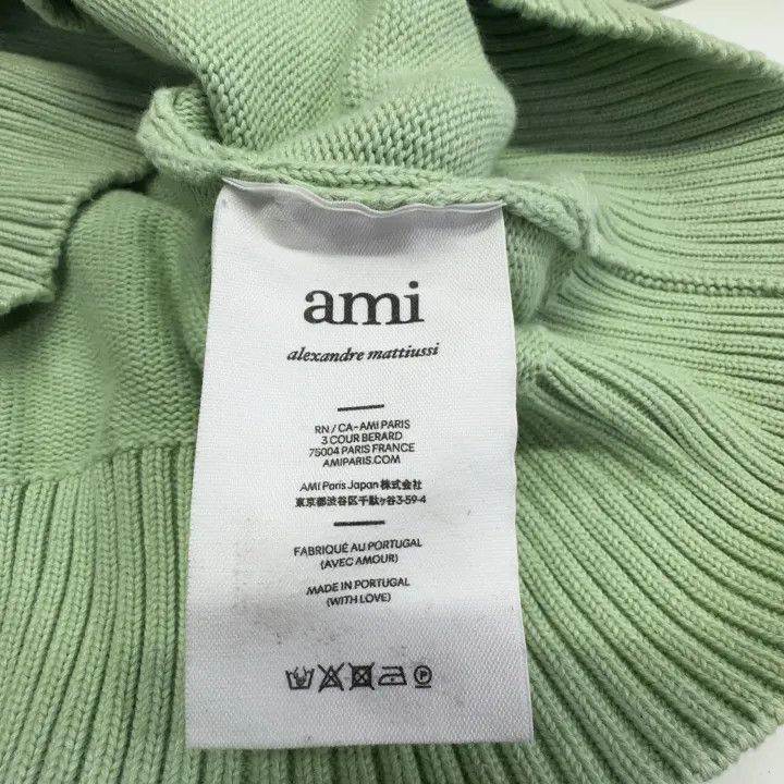 AMI AMIPARIS Love Heart Logo Knit Sweater Unisex -2507 Size US XL / EU 56 / 4 - 2 Thumbnail
