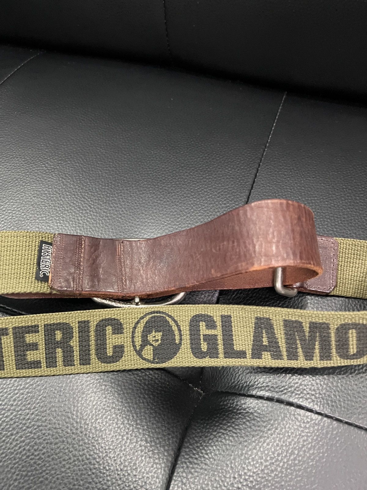 Hysteric Glamour Hysteric Glamour Girl Logo Woven Leather Belt Size ONE SIZE - 5 Thumbnail