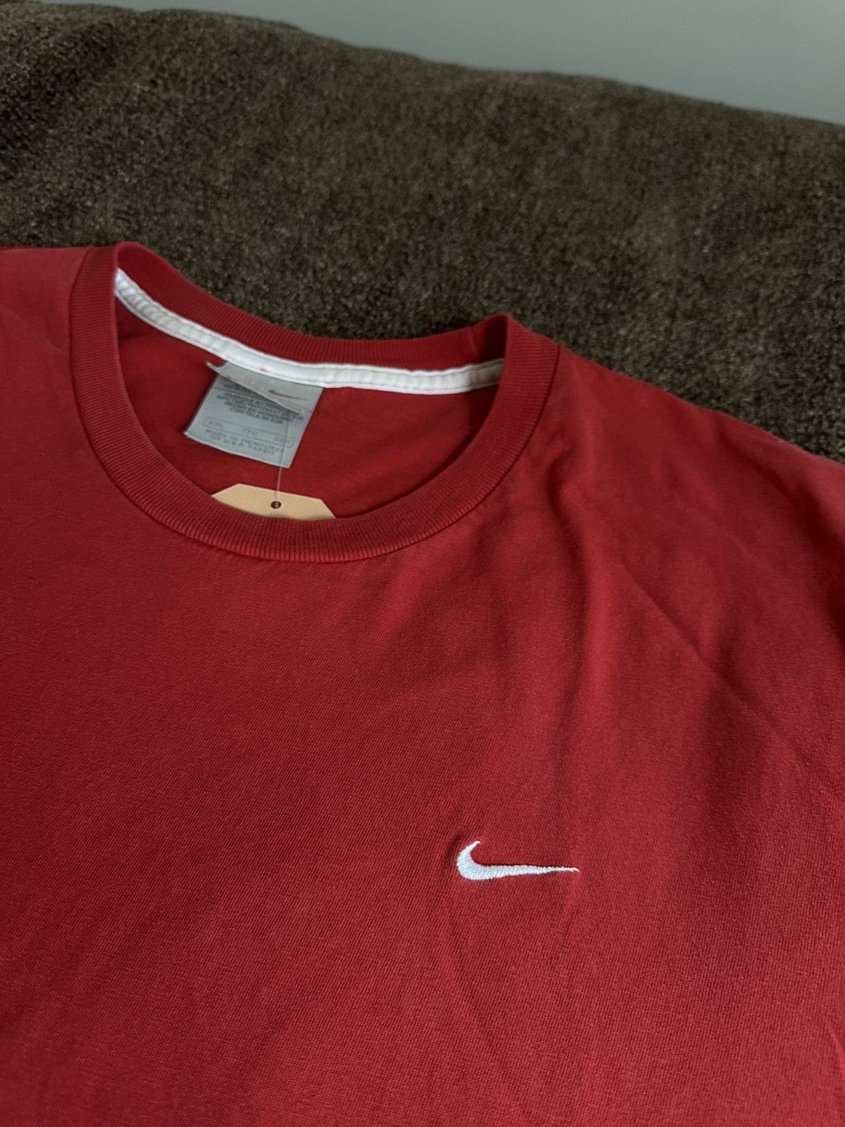 Nike × Vintage Y2K Vintage “Embroidered Swoosh” Nike Tee (2006) Size US XXL / EU 58 / 5 - 2 Thumbnail