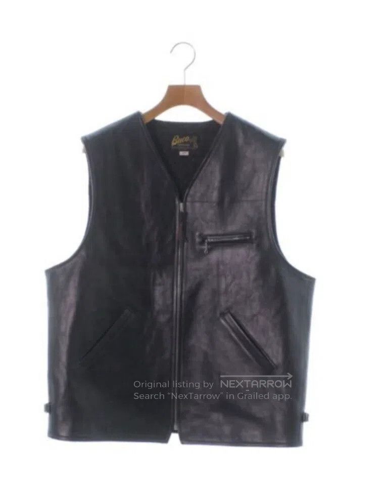 Buco Buco Horseskin vest Size US XL / EU 56 / 4 - 1 Thumbnail