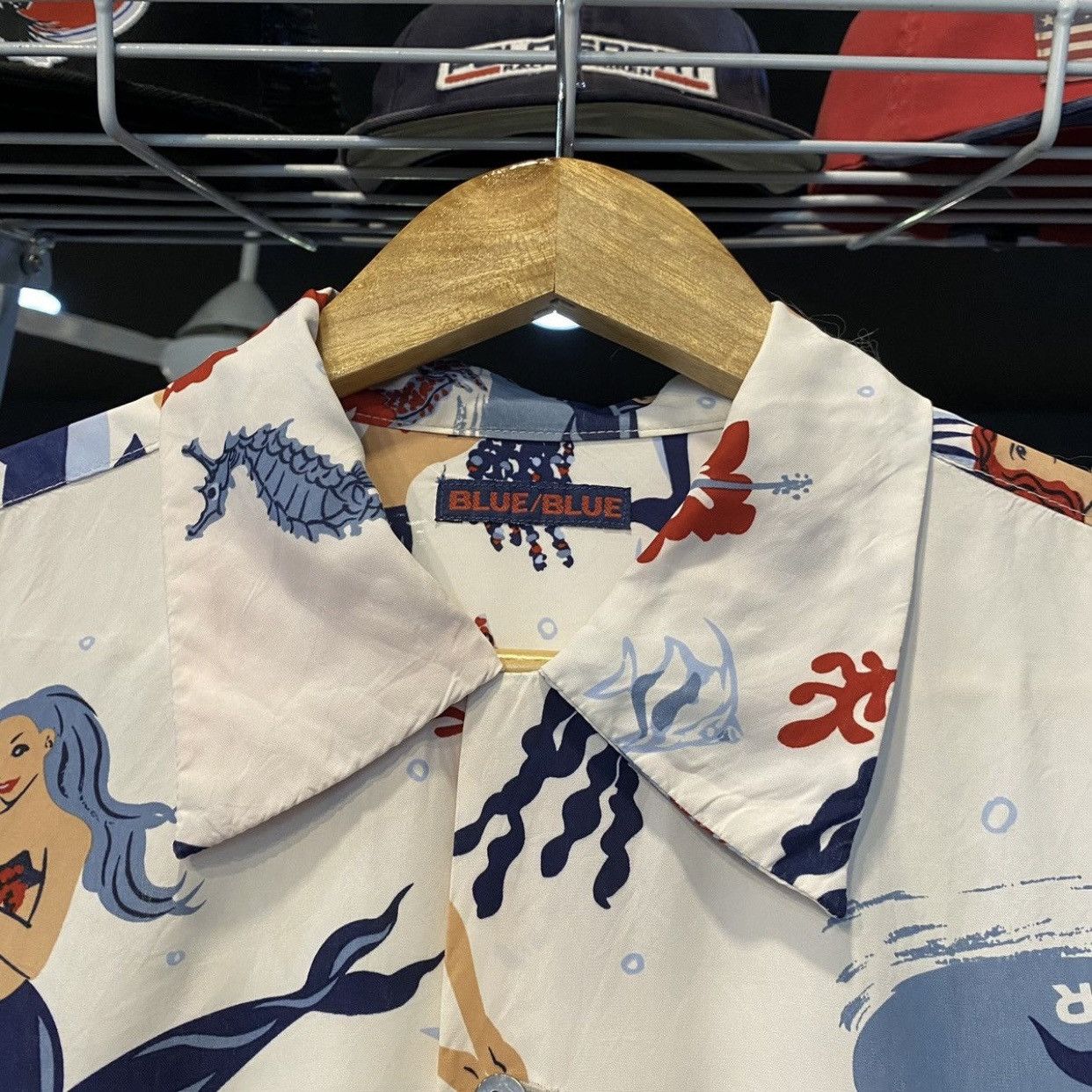 Blue Blue Japan Blue Blue Japan HRMarket Yokohama Mermaid Shirt Size US M / EU 48-50 / 2 - 8 Thumbnail