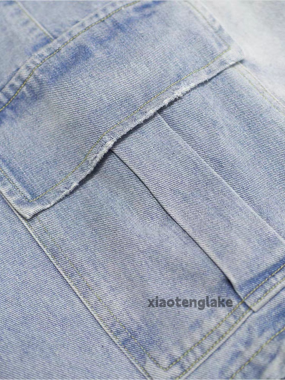 Designer Unisex washed retro y2k loose baggy hiphop shorts Size US 32 / EU 48 - 3 Thumbnail