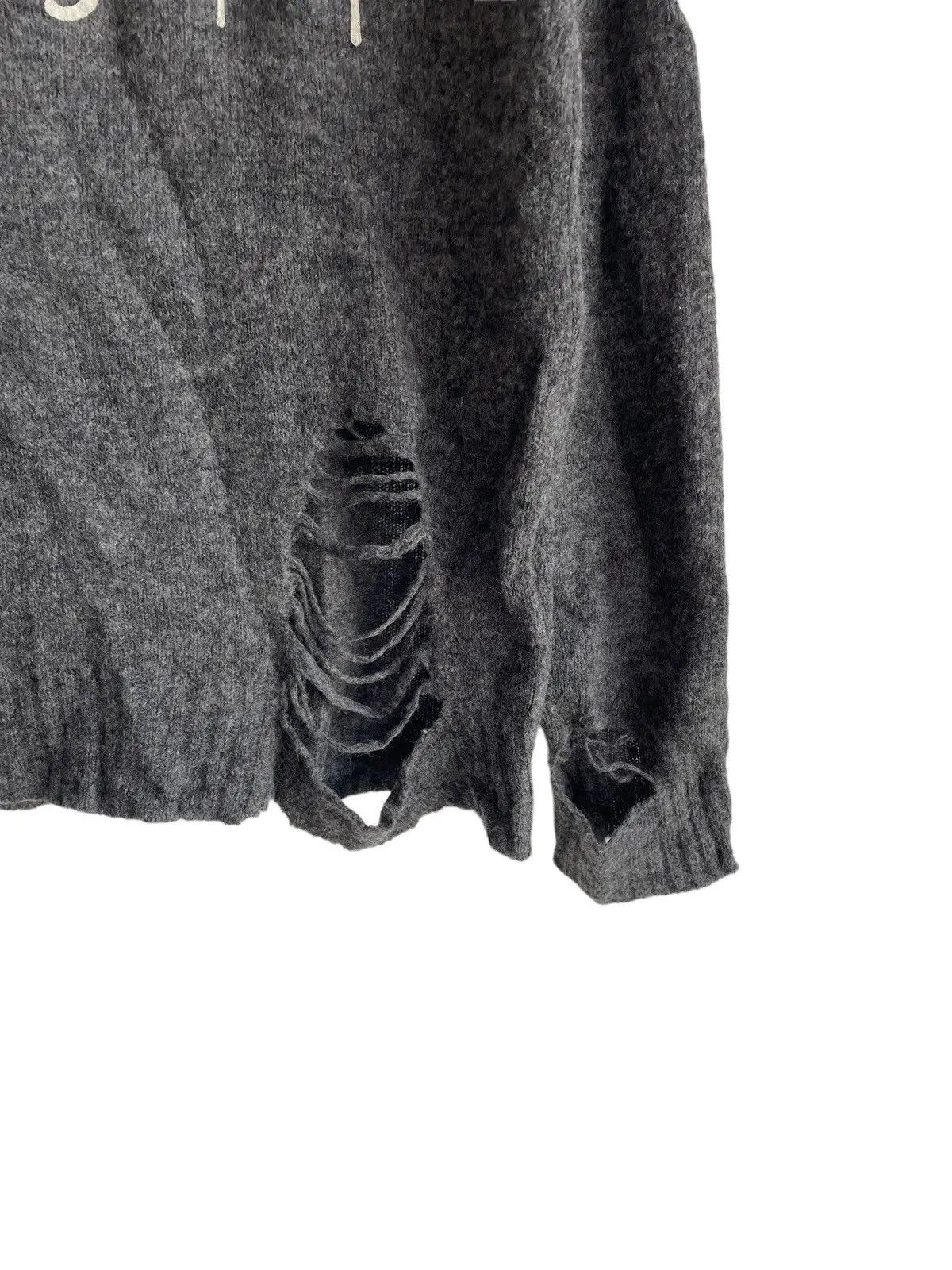 Hysteric Glamour Old Hysteric "Underground" Distressed Wool Kurt Knitwear Size US M / EU 48-50 / 2 - 5 Thumbnail