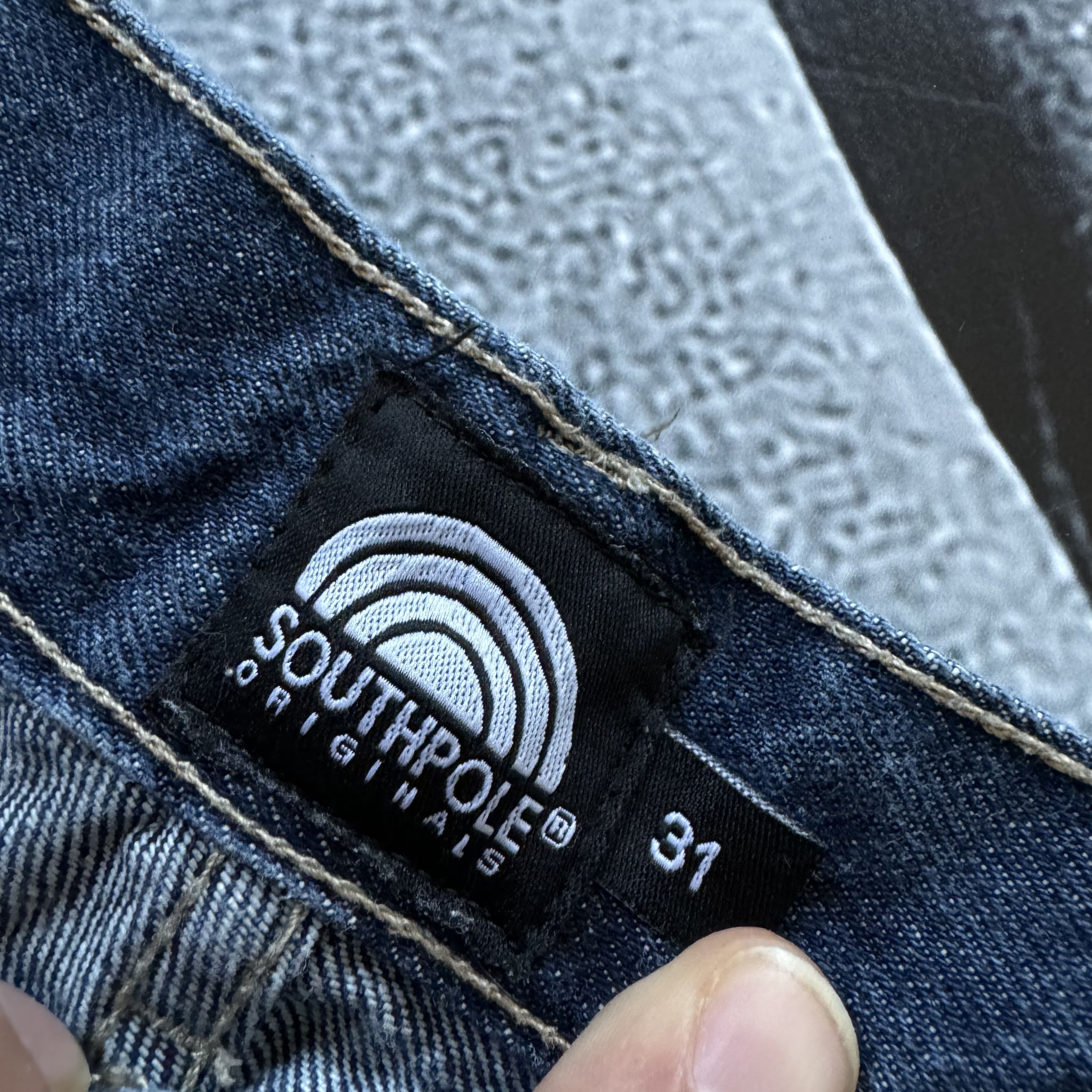 JNCO × Southpole × Vintage SOUTHPOLE VINTAGE DENIM BAGGY JEANS Y2K FADED Size US 31 - 3 Thumbnail