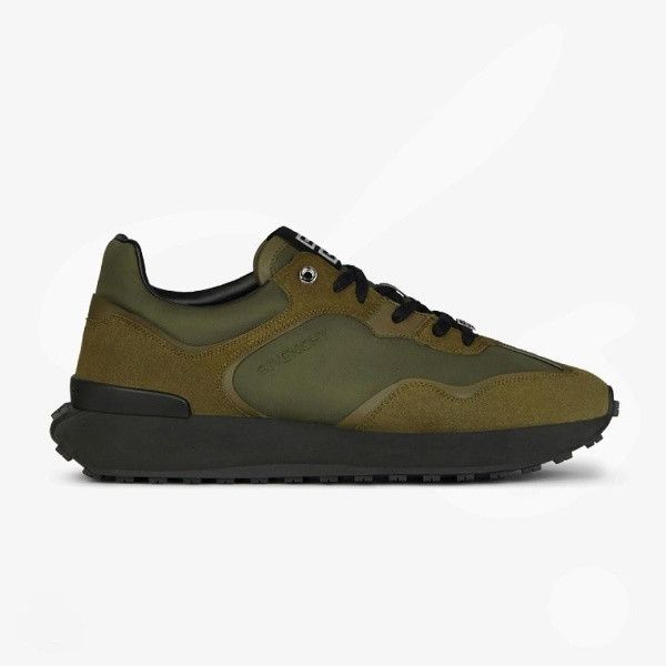 o1srvl11e0224 Low-Top Sneakers in Green
