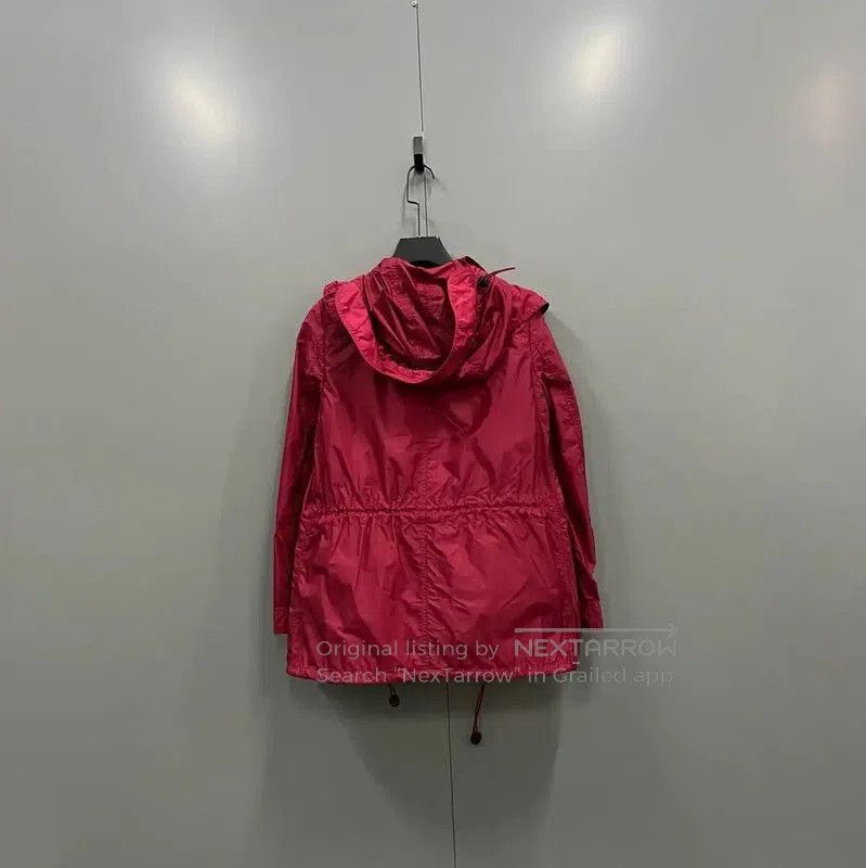 Burberry Burberry Red Cotton Short Trench Coat. Size XXS / US 00 / IT 34 - 2 Thumbnail