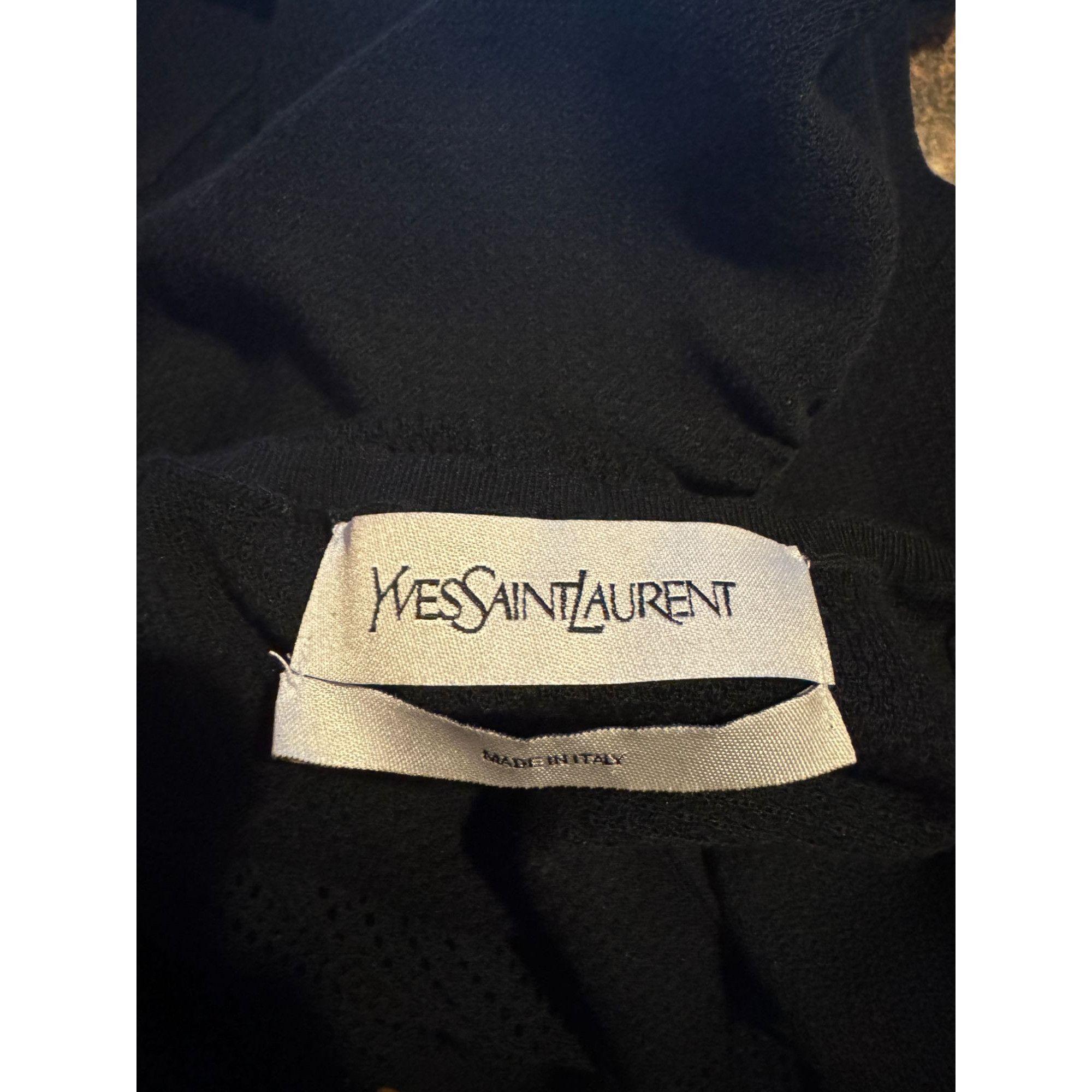Yves Saint Laurent by Tom Ford Dark Navy Knit Dress Size S / US 4 / IT 40 - 7 Thumbnail