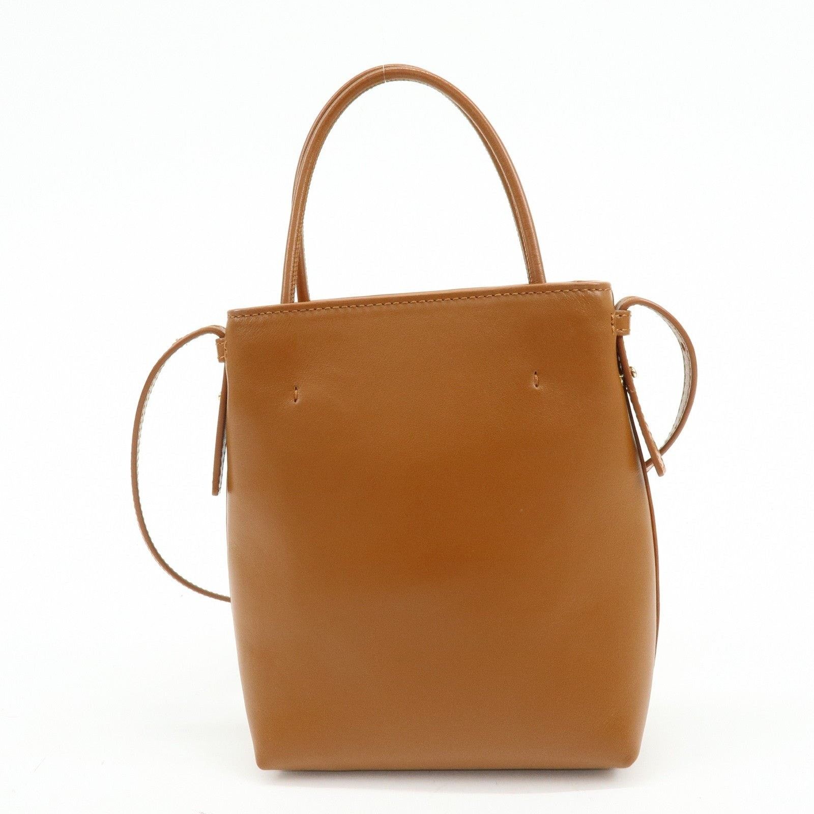 Chloe Chloe Micro Calfskin Top Handle Bag Tan Size ONE SIZE - 2 Thumbnail
