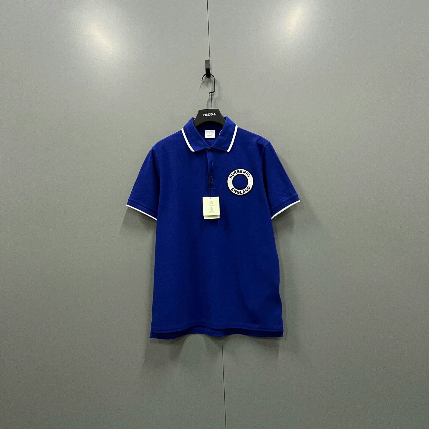 Burberry Burberry Logo Fleece Embroidered Polo Size US S / EU 44-46 / 1 - 1 Thumbnail
