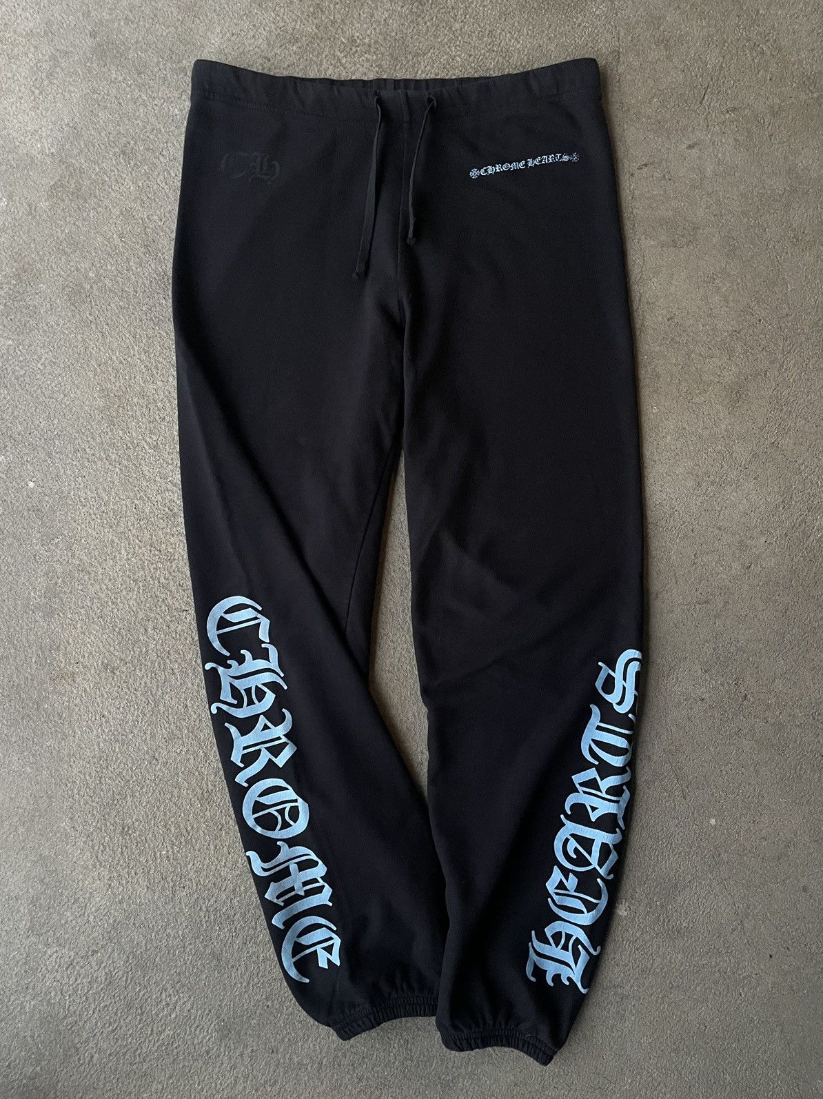 Chrome Hearts Chrome Hearts Baby Blue Sweatpants Size US 31 - 1 Thumbnail