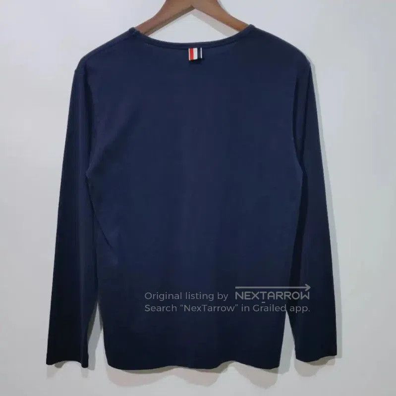 Thom Browne Thom Browne Women's Navy Cotton Sweatshirt . Size M / US 6-8 / IT 42-44 - 2 Thumbnail