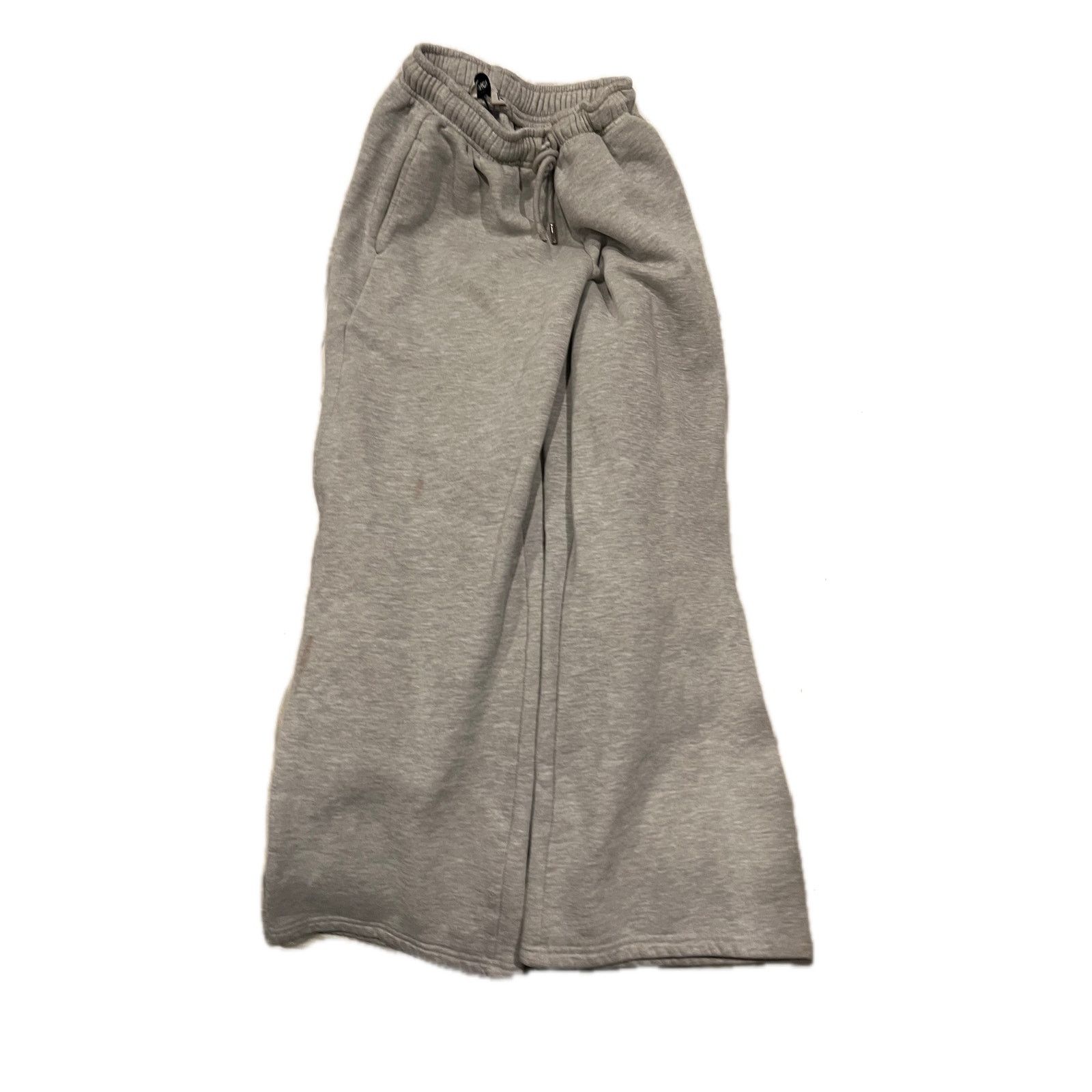 PRINCESS POLLY Princess Polly Gray Wideleg Sweatpants Womans Size 2 Size 25" / US 0 / IT 36 - 1 Thumbnail