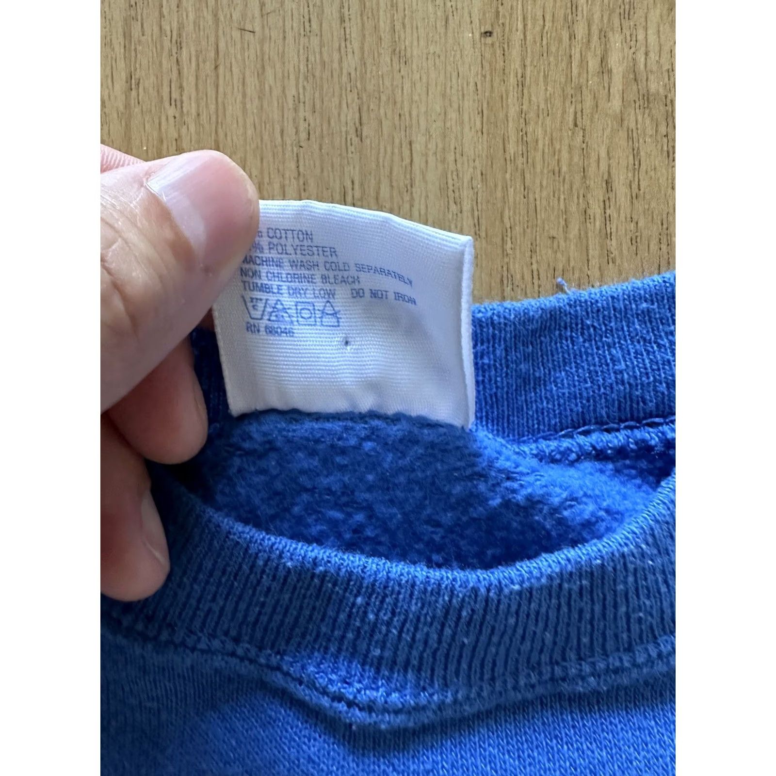 Tultex VINTAGE Tultex Allen University HBCU Crewneck Blue L Sweatshirt Mens Size US L / EU 52-54 / 3 - 5 Thumbnail