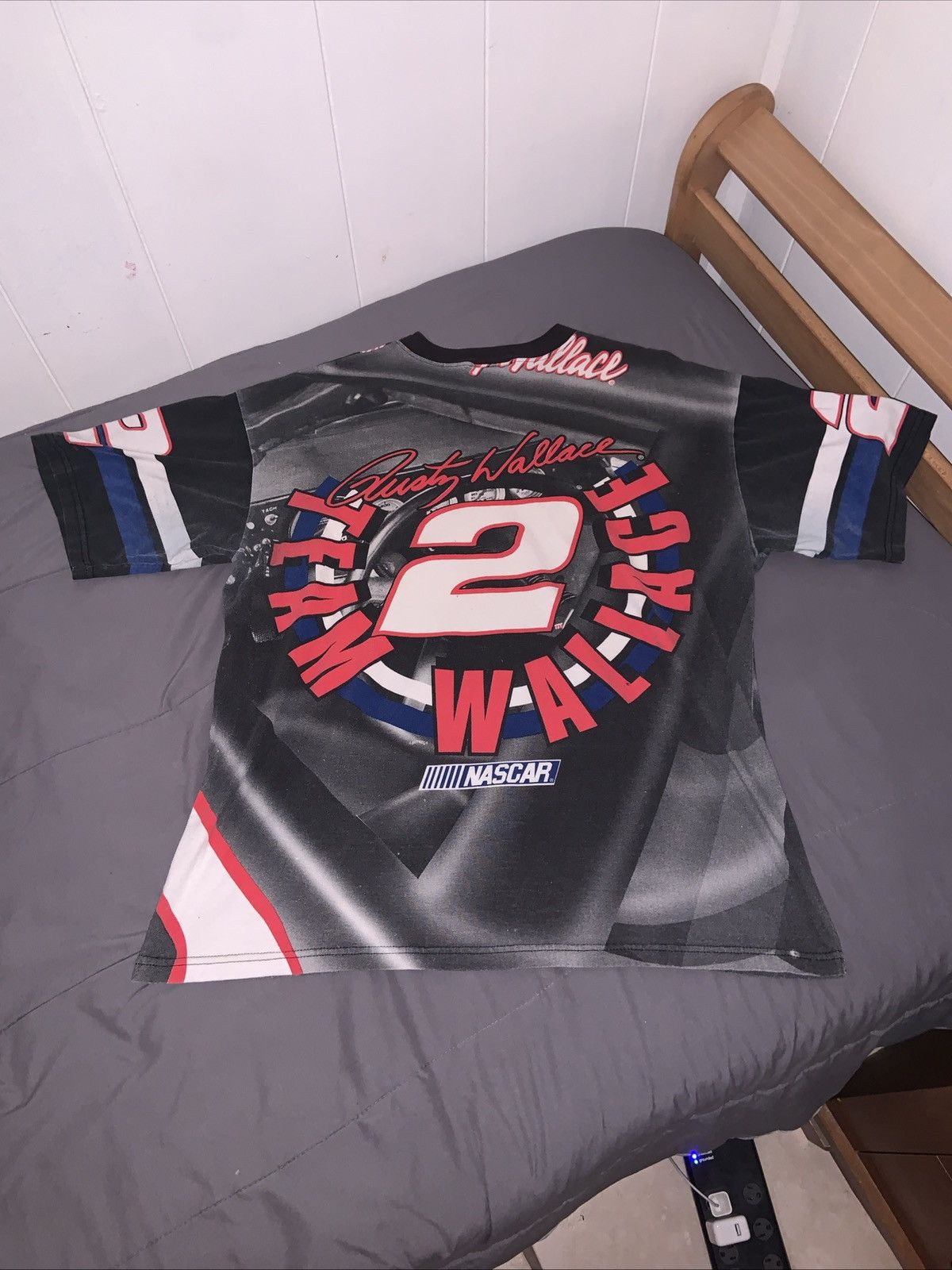 Chase Authentics Vintage Rusty Wallace AOP NASCAR T - Size XL Size US XL / EU 56 / 4 - 2 Thumbnail