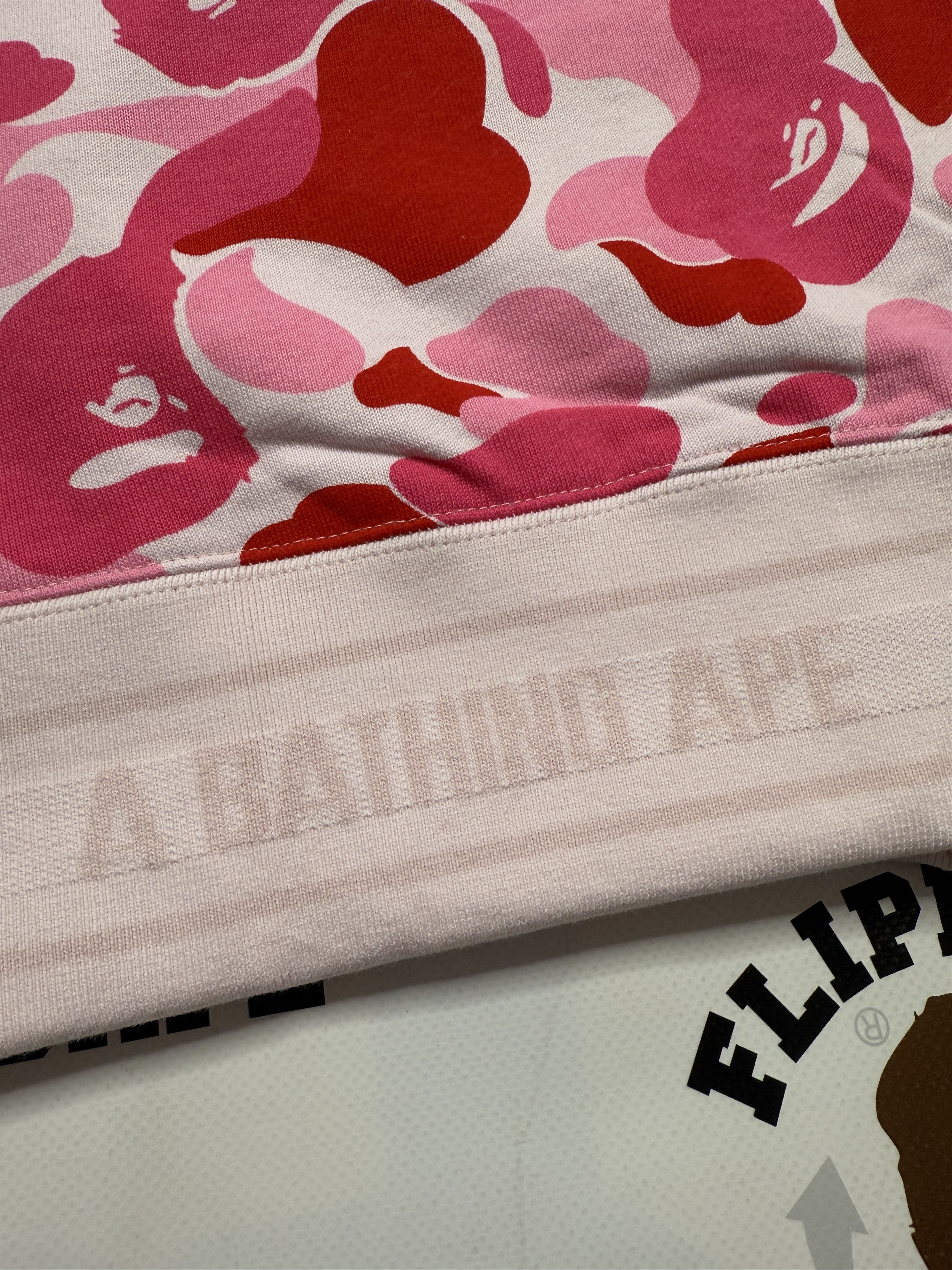 Bape BAPE ABC CAMO LOGO RIB FULL ZIP HOODIE Size US XL / EU 56 / 4 - 9 Thumbnail