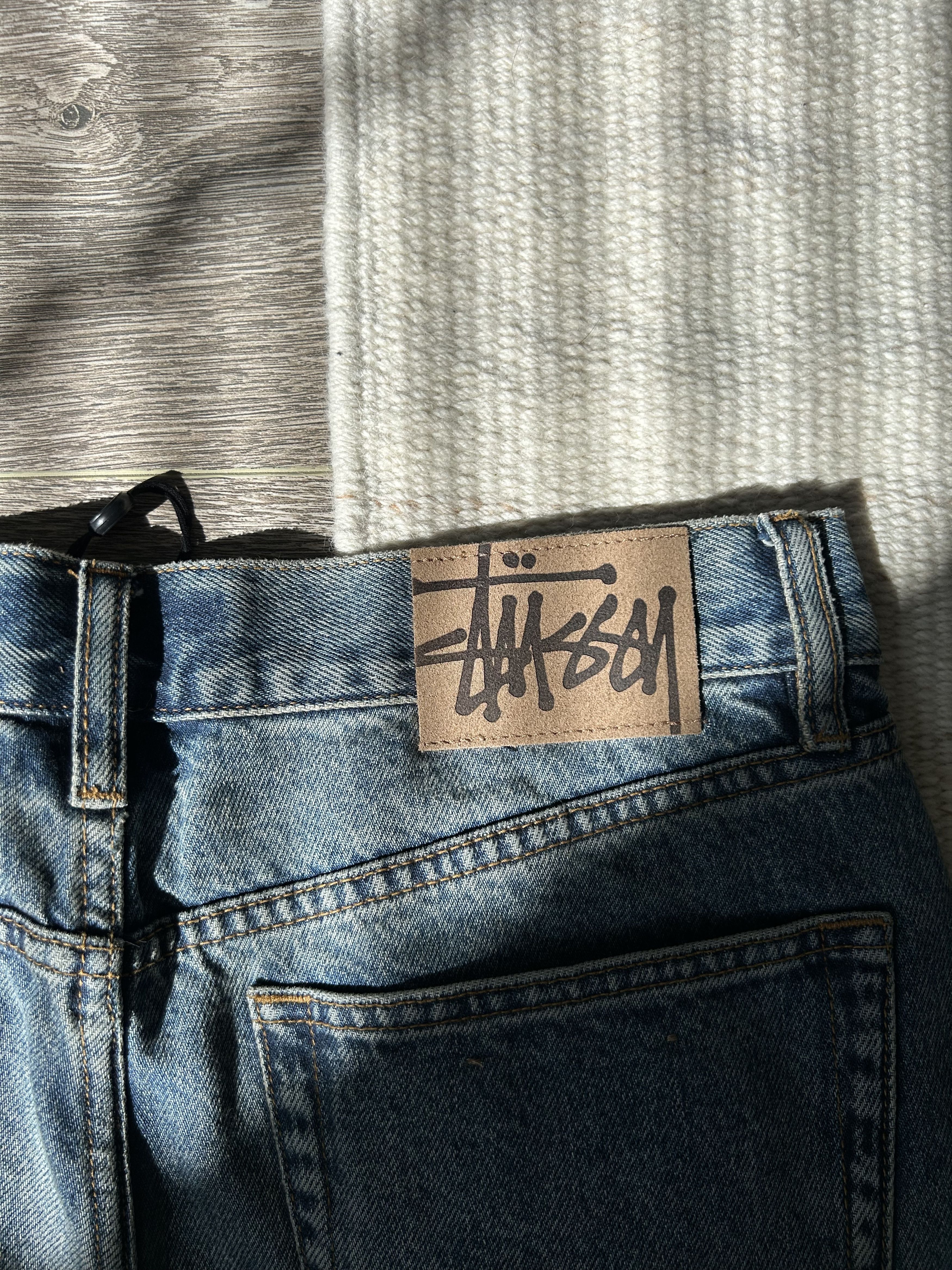Stussy Stussy new classic jean denim - vintage mid wash Size US 30 / EU 46 - 7 Thumbnail