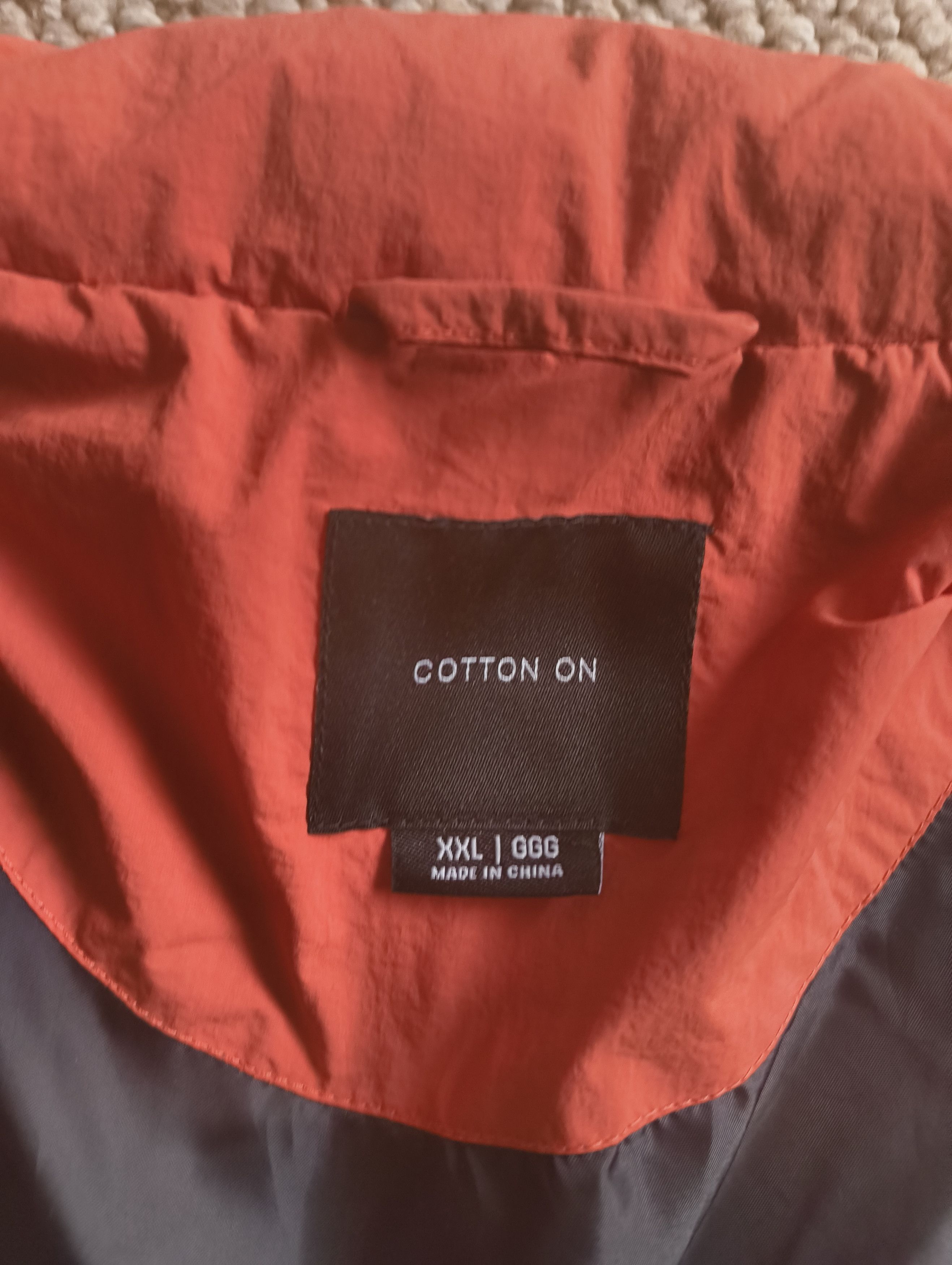 Cotton On Orange Puffer Vest Size US XXL / EU 58 / 5 - 4 Thumbnail