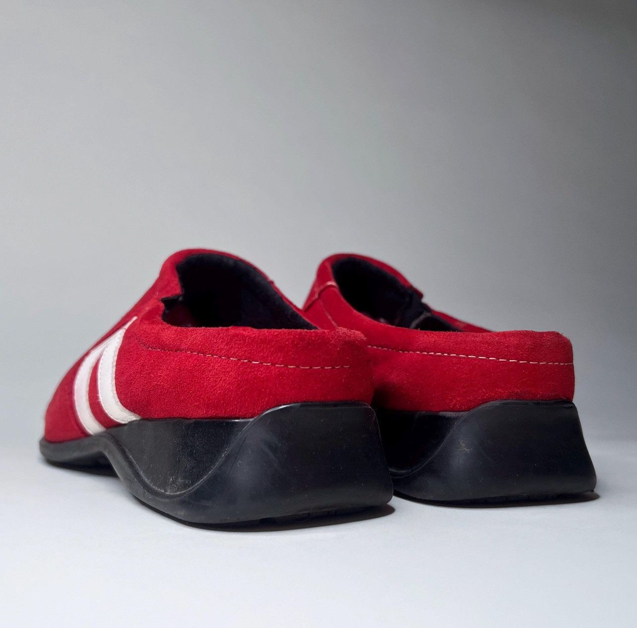 Vintage Vintage red suede leather slip on Size US 9.5 / IT 39.5 - 4 Thumbnail