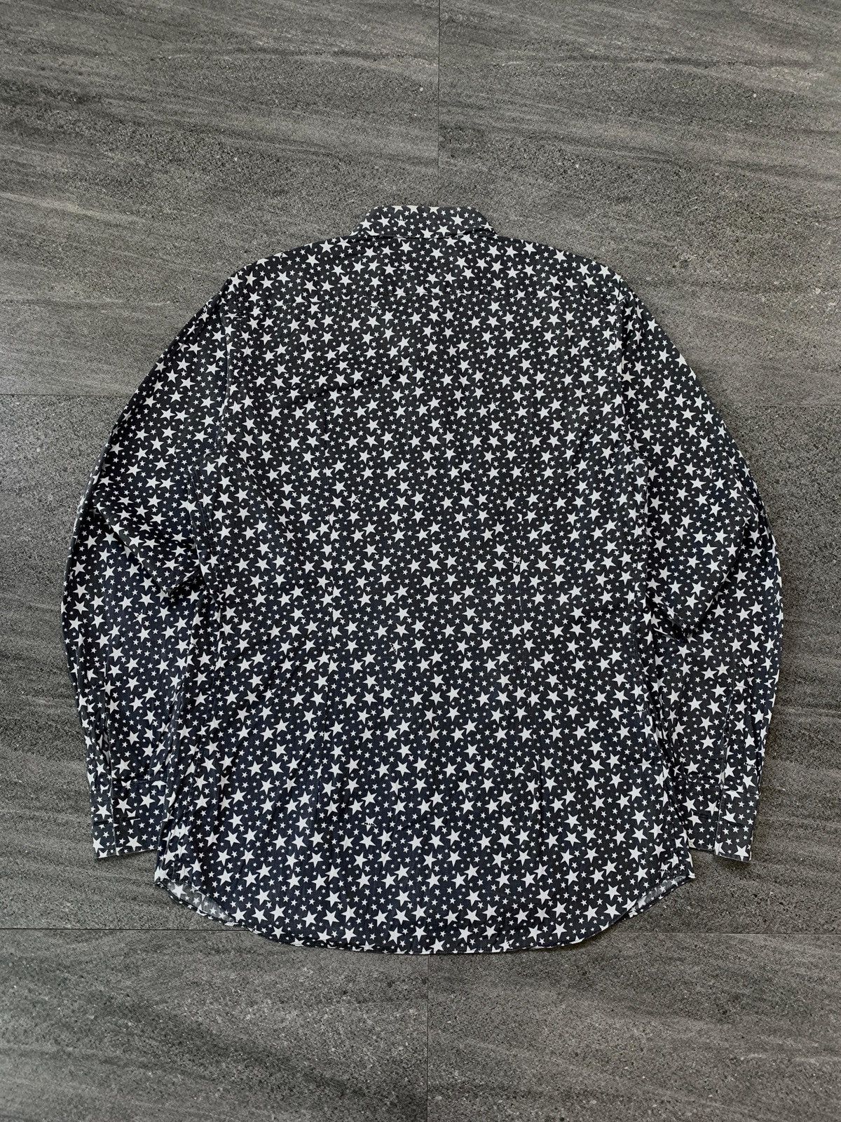 Prada FREE TAX! 2000s Stars Printed Shirt- Large Size US L / EU 52-54 / 3 - 8 Thumbnail